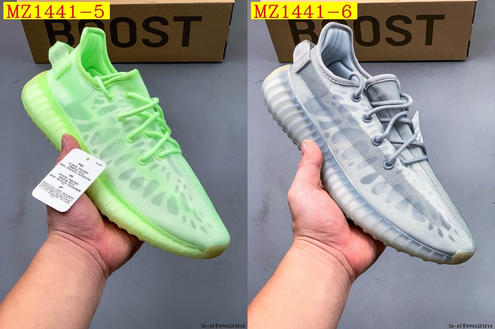 37$ Adidas Yeezy Boost 350 V2 half size 36-45 814410 MZ1441 gallery