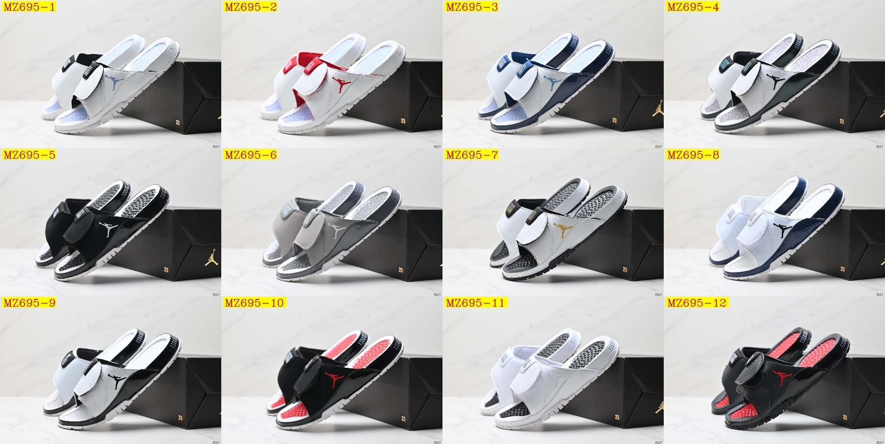 37$ Air Jordan Hydro 11 size 36-46 019630 MZ695 gallery