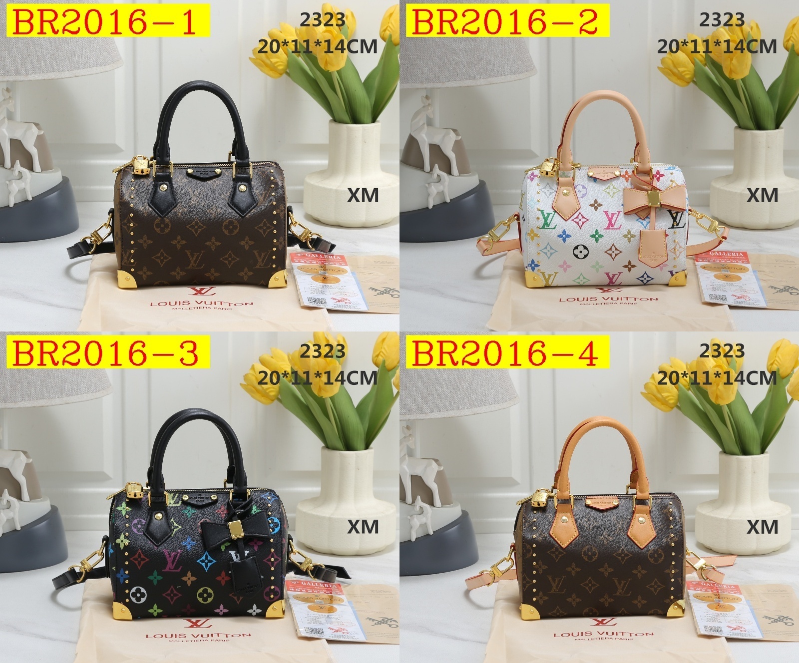 37$ LV 2323 Shoulder bag size 20x11x14 cm 512890 BR2016 gallery