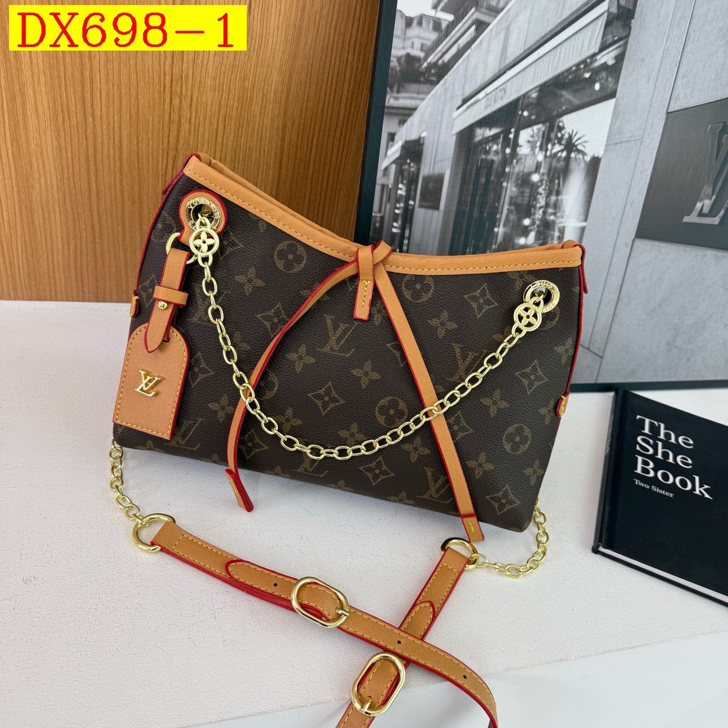 37$ Lv Shoulder bag pu size 27X18X11 cm 116780 DX698 gallery
