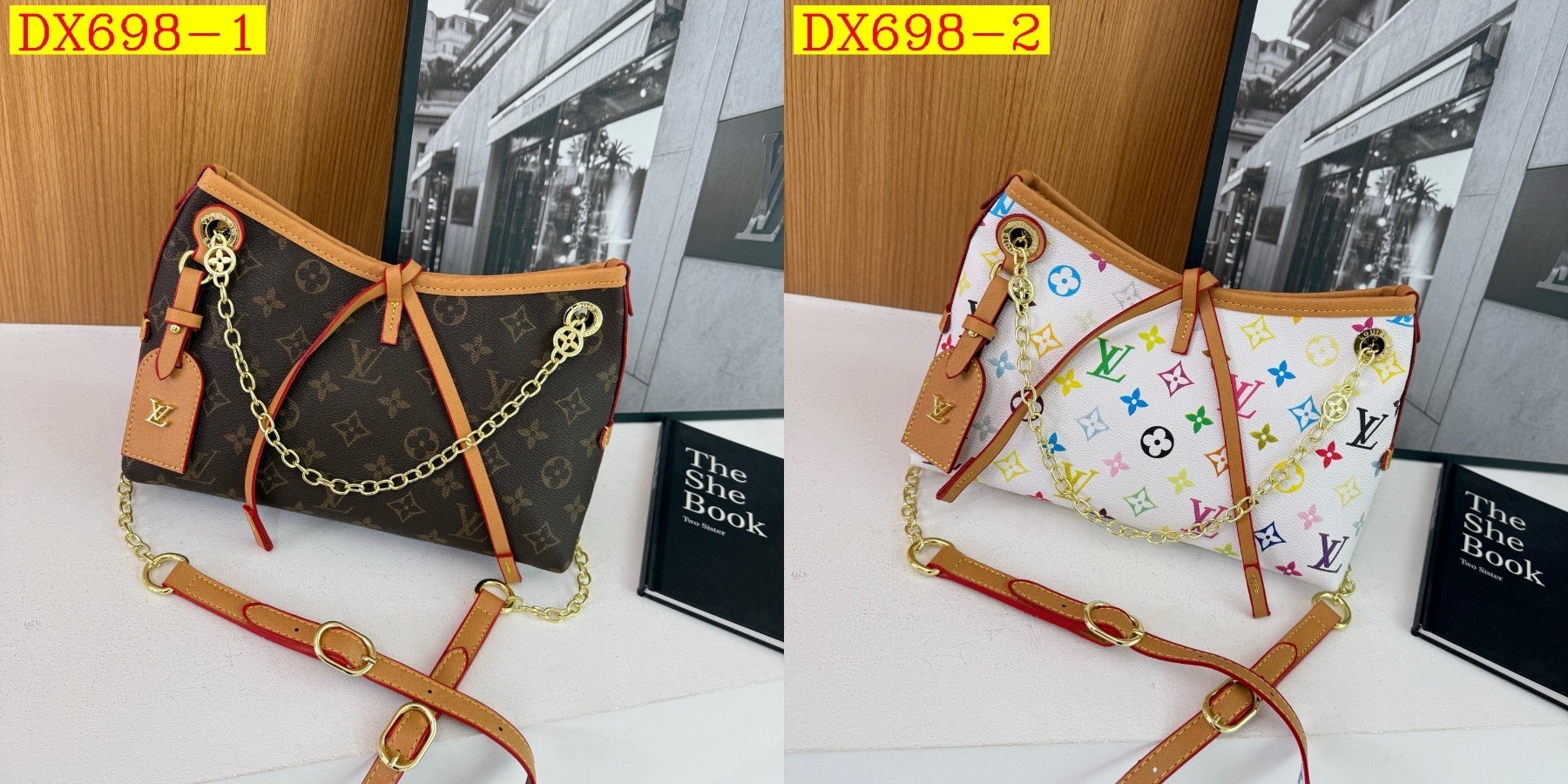37$ Lv Shoulder bag pu size 27X18X11 cm 116780 DX698 gallery