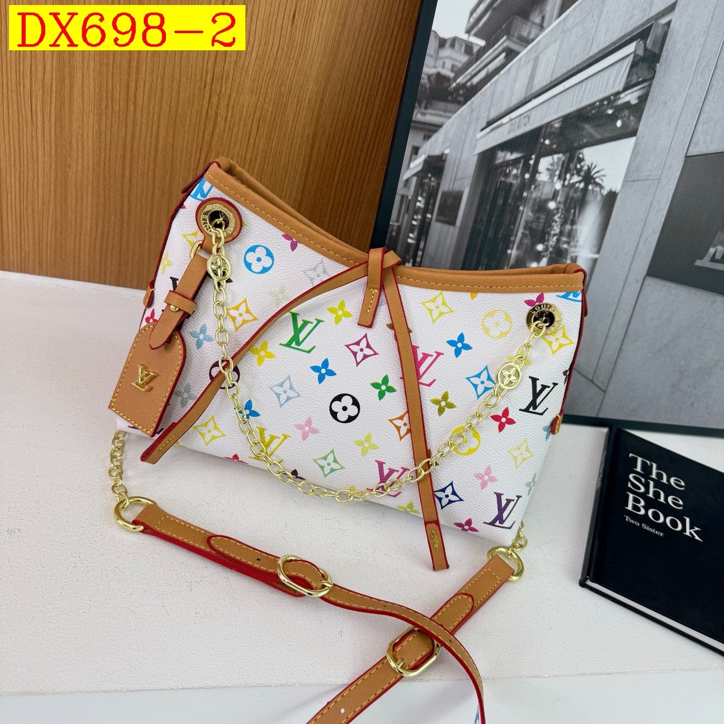 37$ Lv Shoulder bag pu size 27X18X11 cm 116780 DX698 gallery