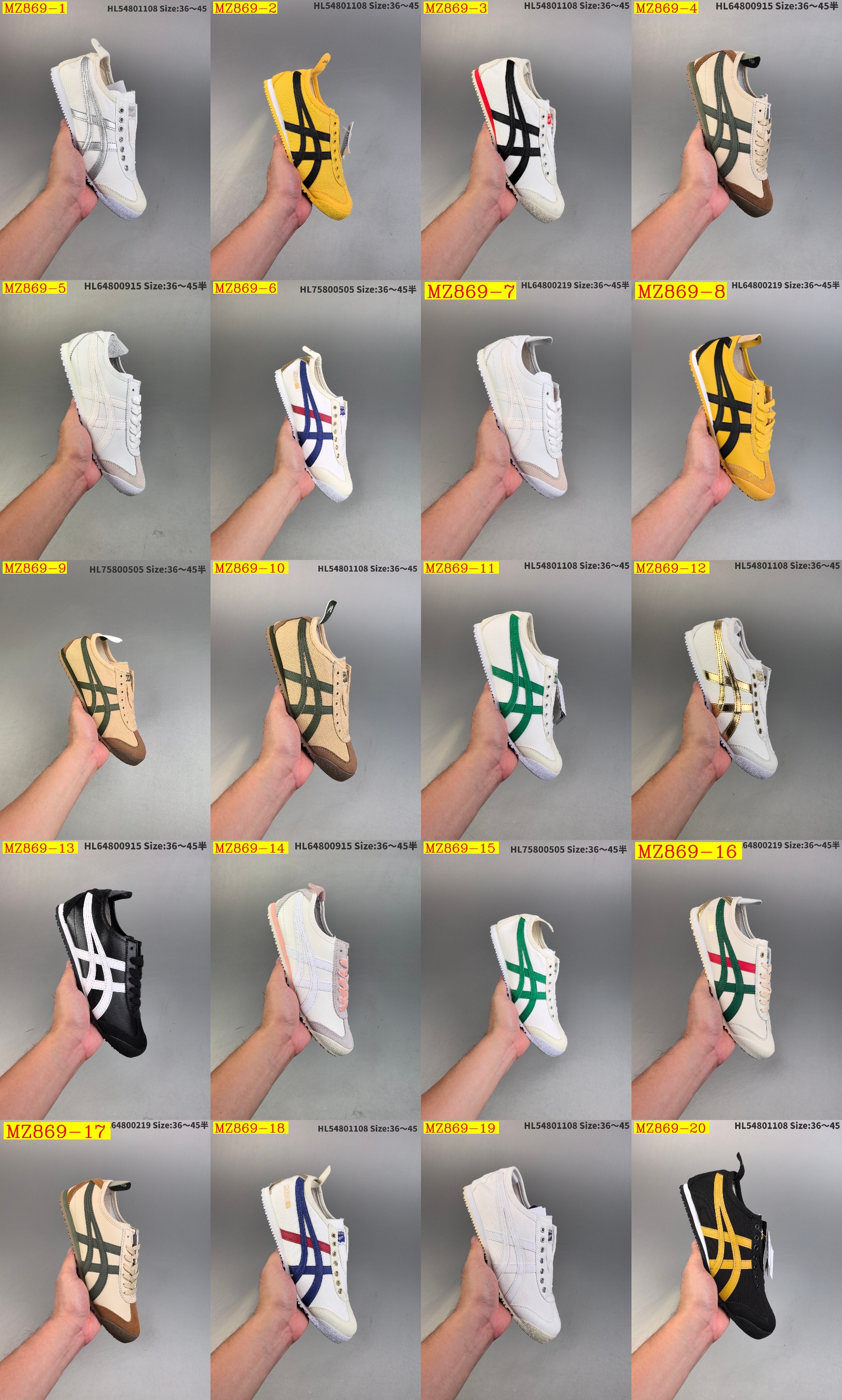 37$ Onitsuka Tiger Mexico 66 Slip-on size 36-45 615620 MZ869 gallery