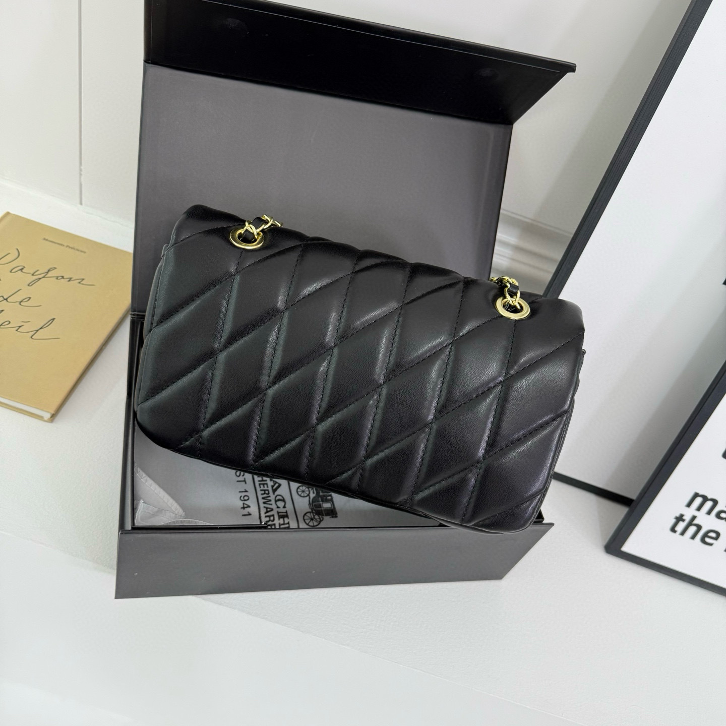 37$ coach pu Shoulder bag size 26X14X8cm 815546 DX702 gallery