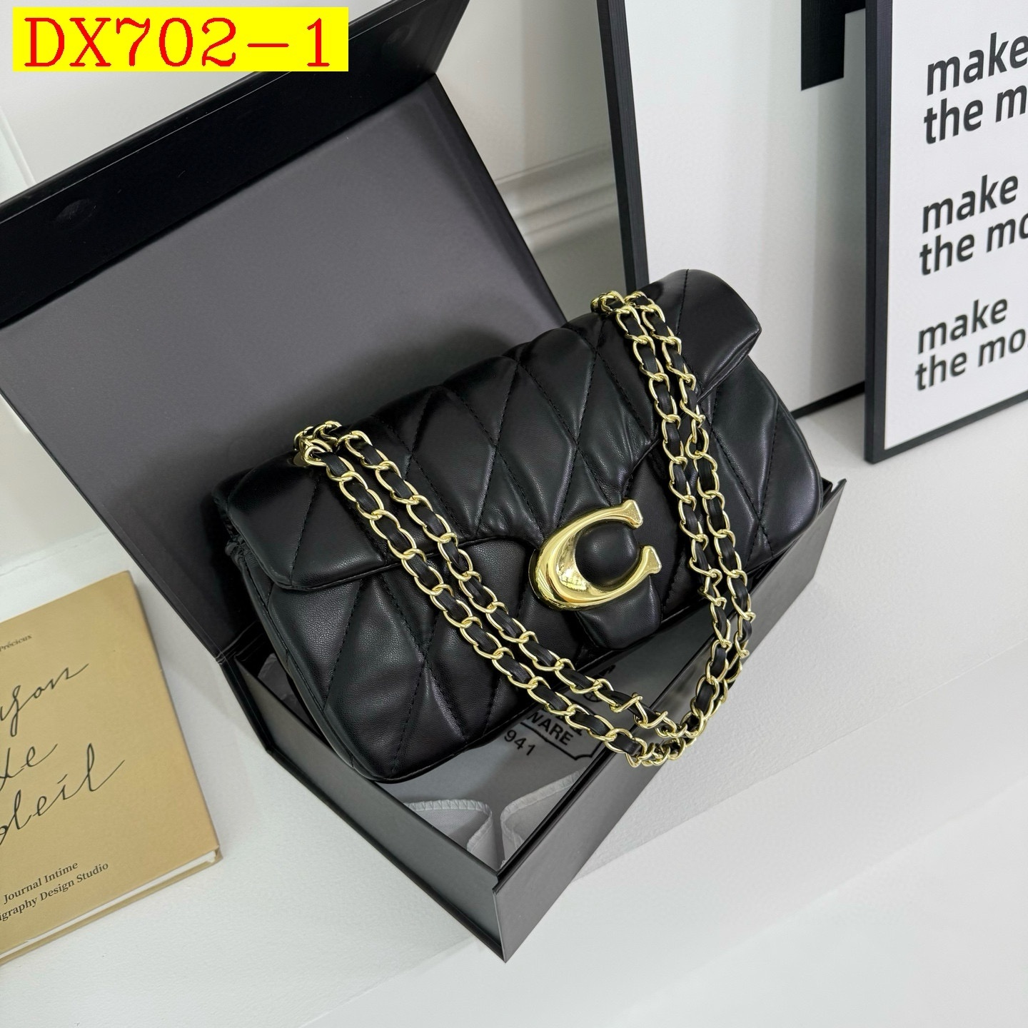 37$ coach pu Shoulder bag size 26X14X8cm 815546 DX702 gallery