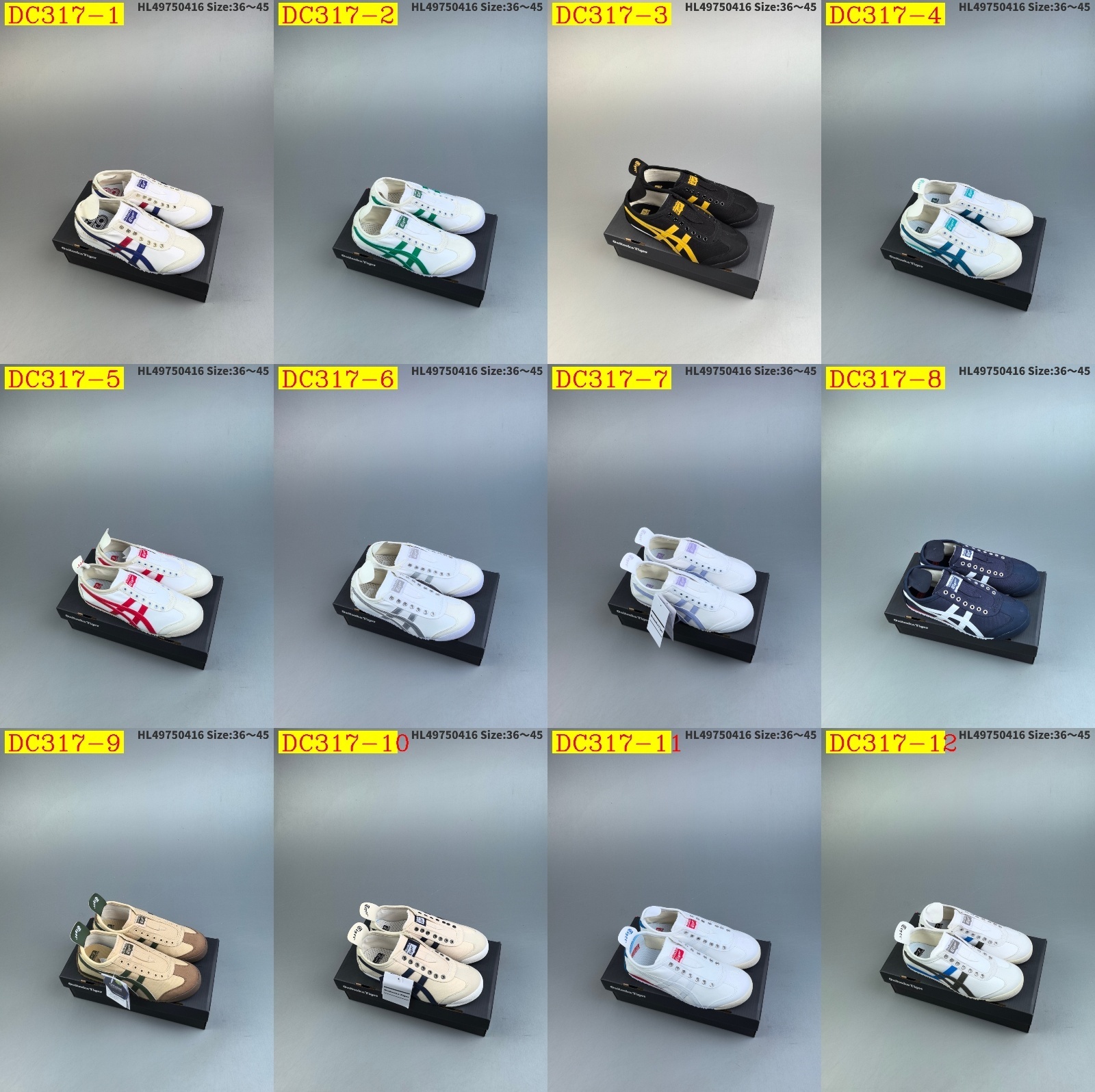 37$ dh Asics Onitsuka Tiger Mexico 66 size 36-45 91854023670 DC317 gallery