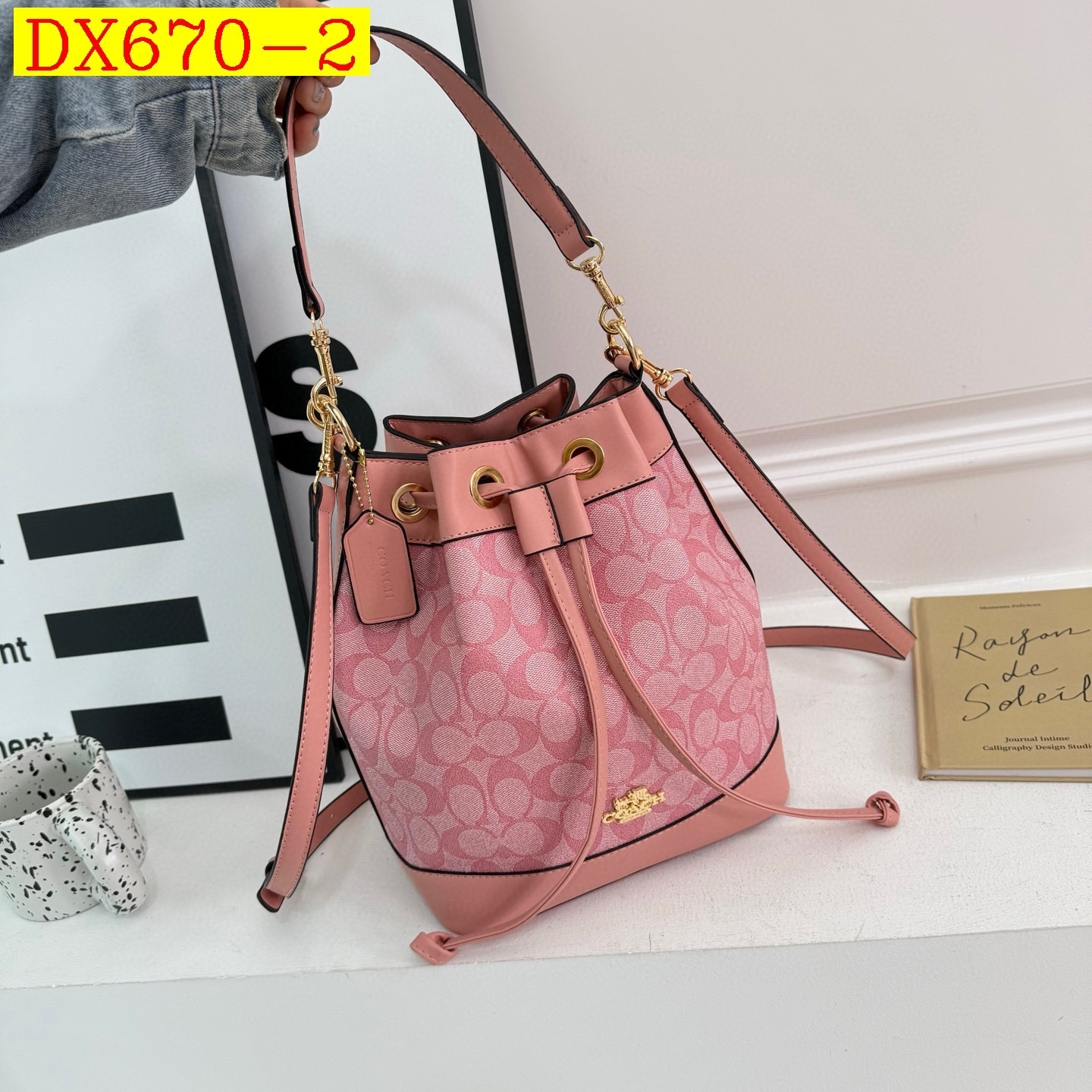 37$ dh COACH 7705 Shoulder bag size 32x27x15 cm 71452623670 DX670 gallery