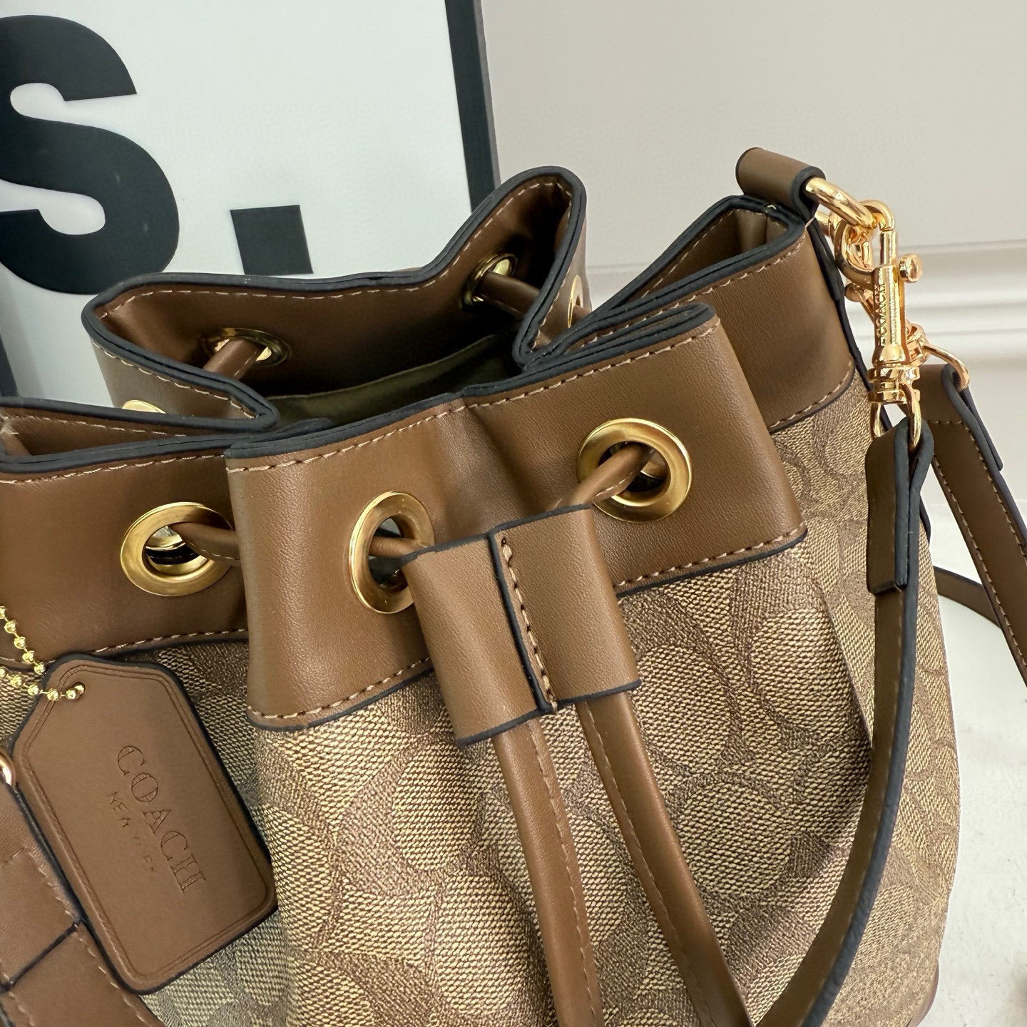 37$ dh COACH 7705 Shoulder bag size 32x27x15 cm 71452623670 DX670 gallery