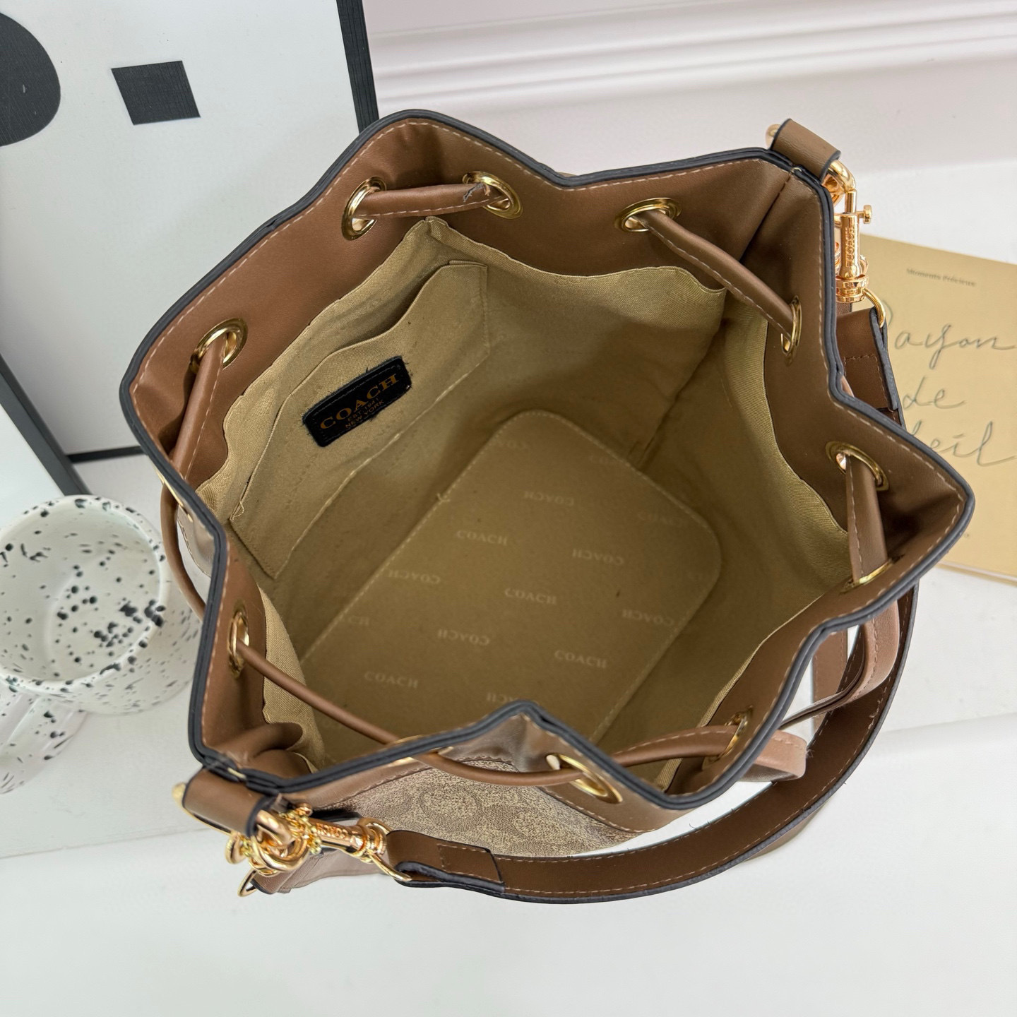 37$ dh COACH 7705 Shoulder bag size 32x27x15 cm 71452623670 DX670 gallery