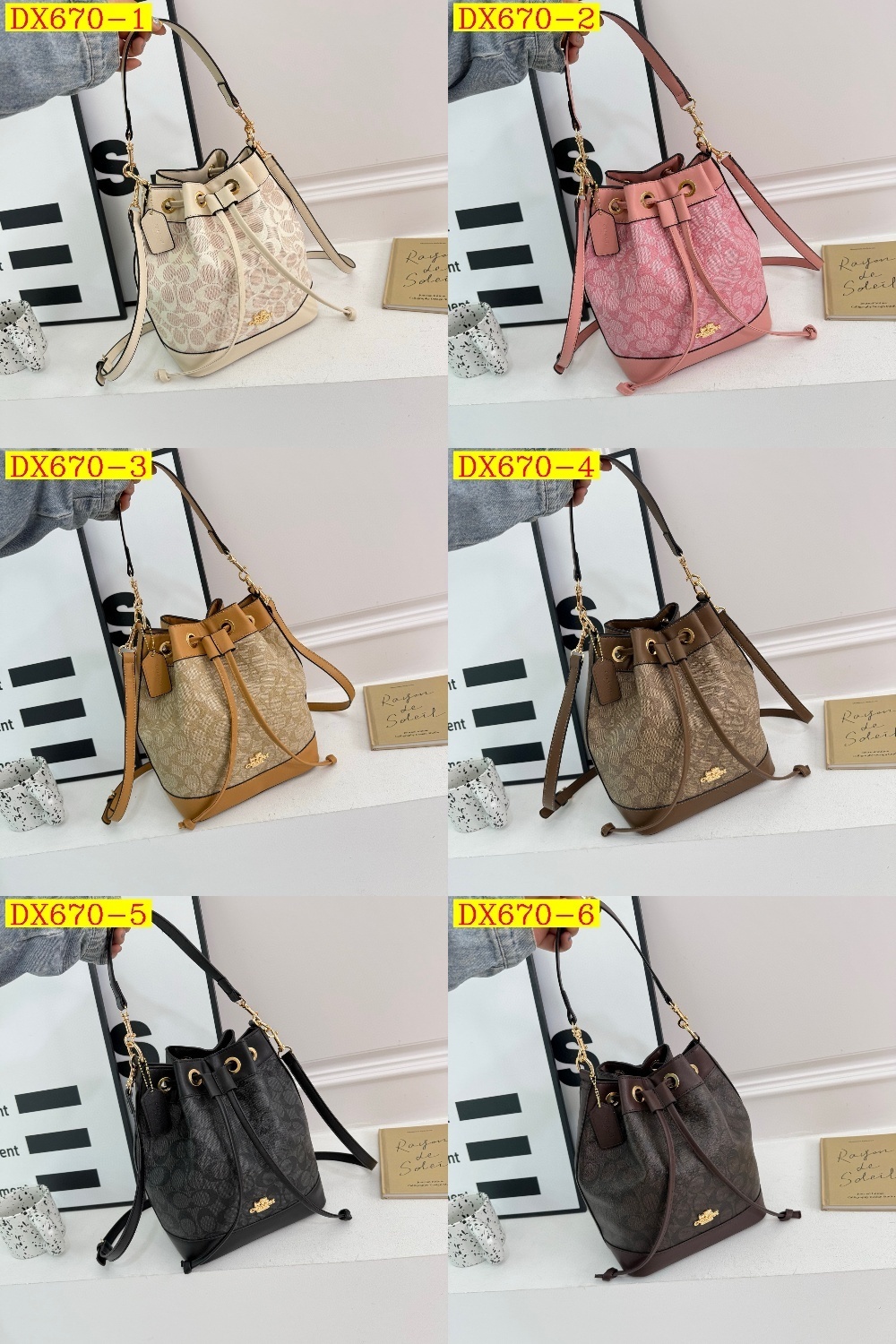 37$ dh COACH 7705 Shoulder bag size 32x27x15 cm 71452623670 DX670 gallery
