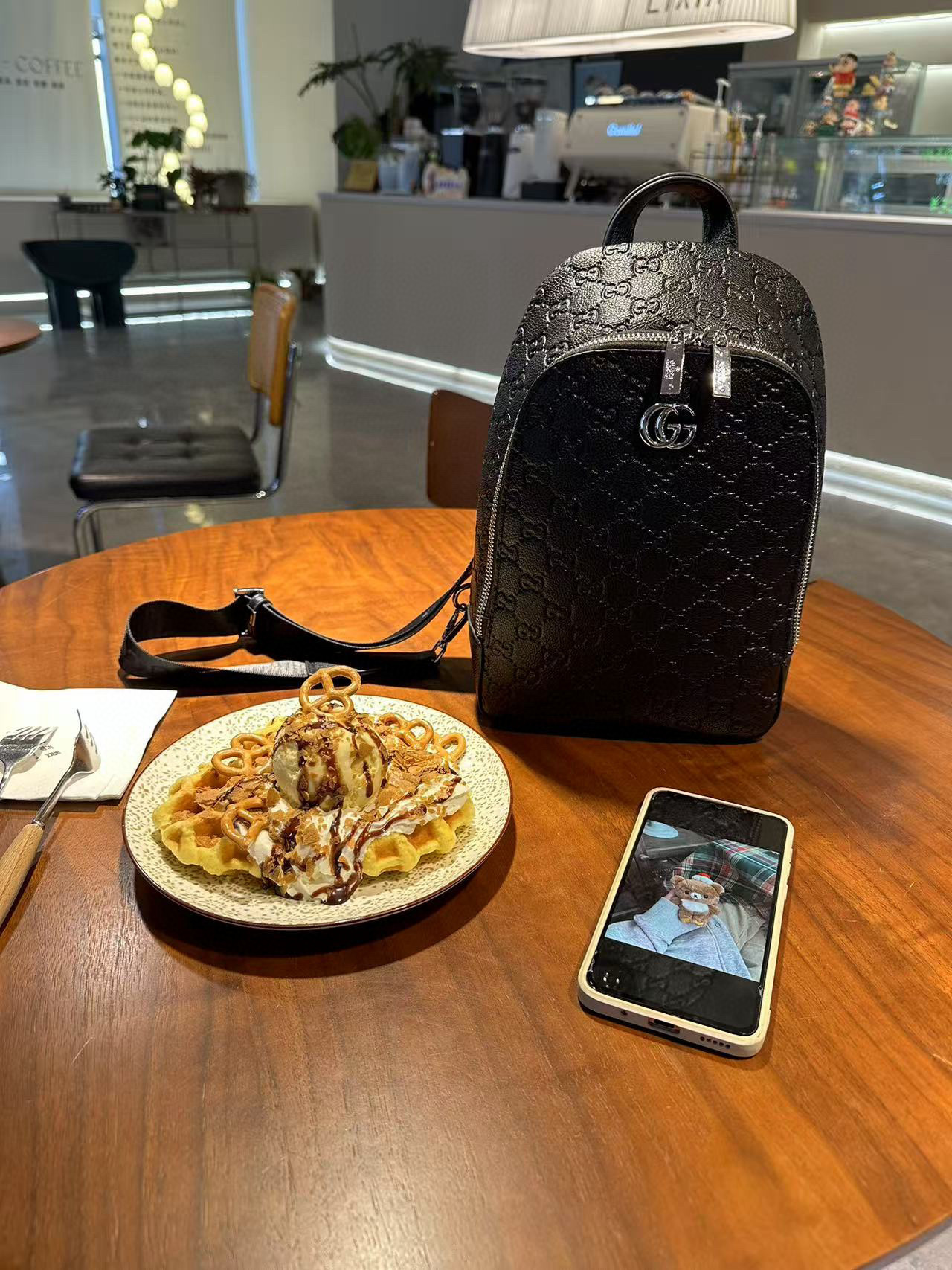 37$ dh LV 99813 Backpack bag pu size 20X28X6 cm 91652823578 DX694 gallery