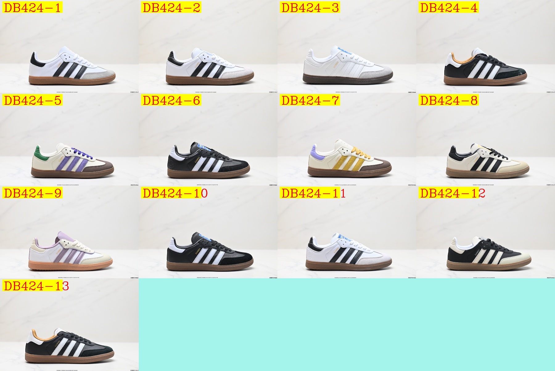 37$ new_dh Adidas Originals Samba OG Half size 35-45 71465023455 DB424 gallery