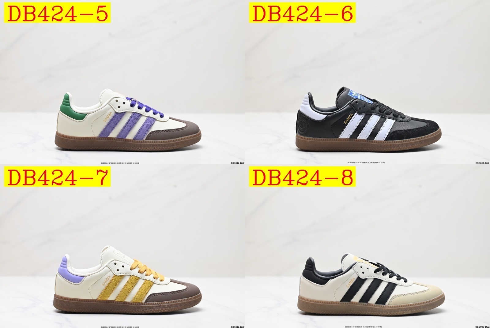 37$ new_dh Adidas Originals Samba OG Half size 35-45 71465023455 DB424 gallery
