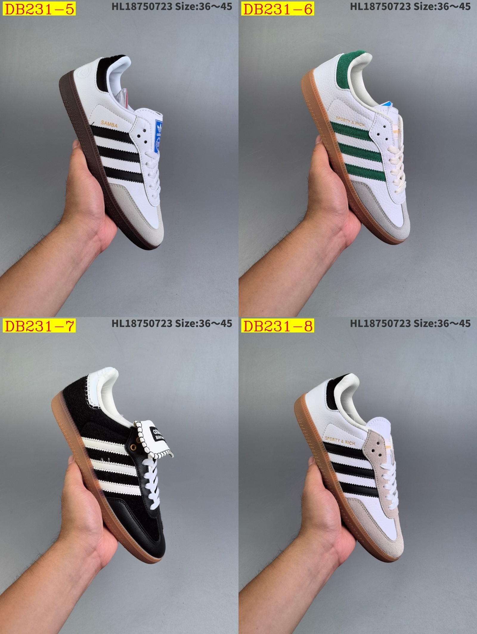 37$ new_dh Adidas Originals Samba OG SIZE 36-45 51657023359 DB231 gallery