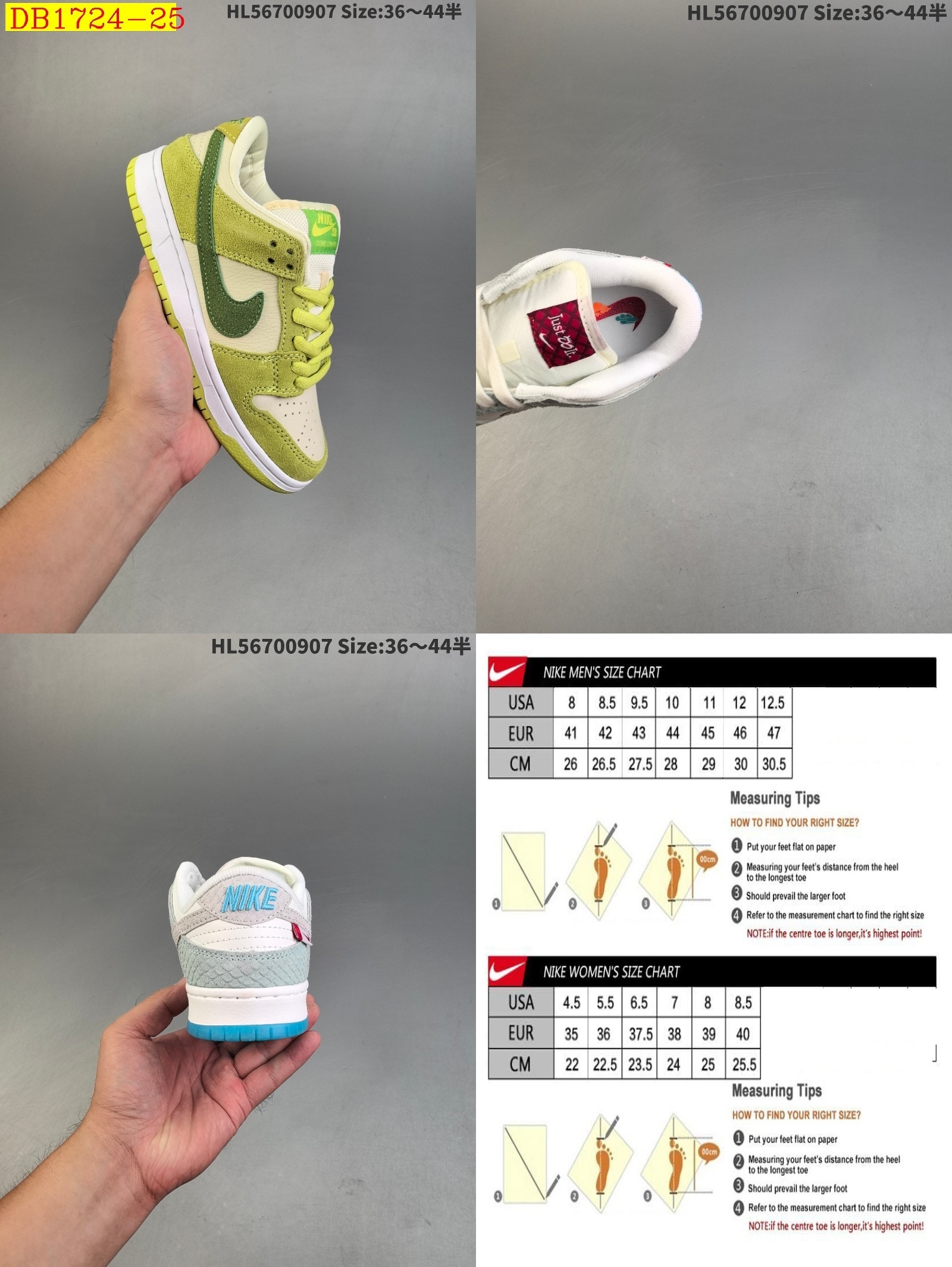 new_dh NIKE SB DUNK LOW size 36 44 71549023452 DB1724 gallery
