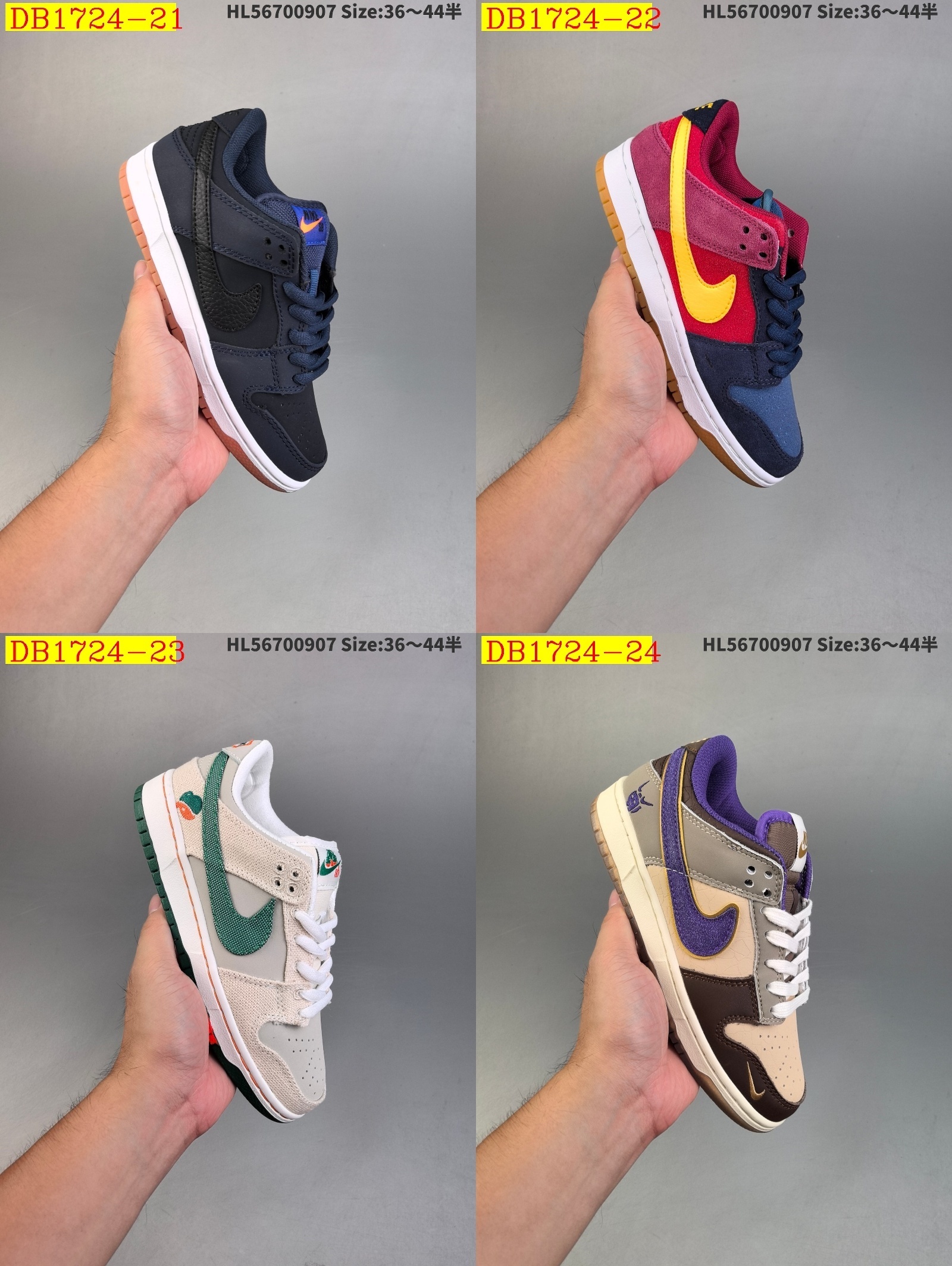 new_dh NIKE SB DUNK LOW size 36 44 71549023452 DB1724 gallery