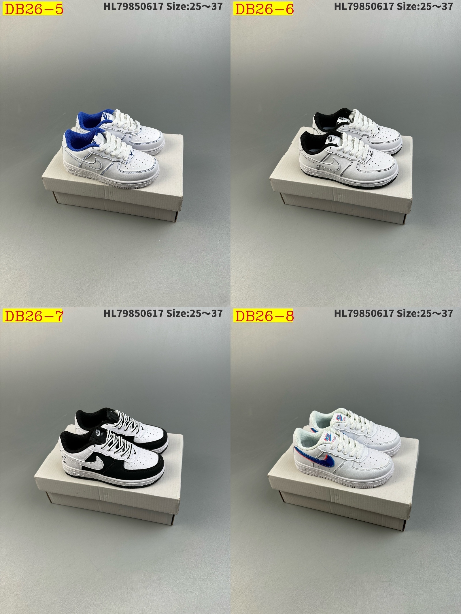 37$ new_dh Nike Air Force 1 Low size 25-35 41578023450 DB26 gallery