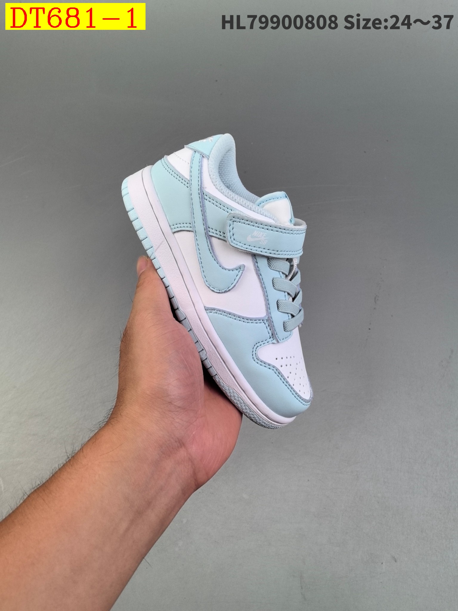 new_dh Nike SB Dunk Low for kids size 24 37 61385023450 DT681 gallery