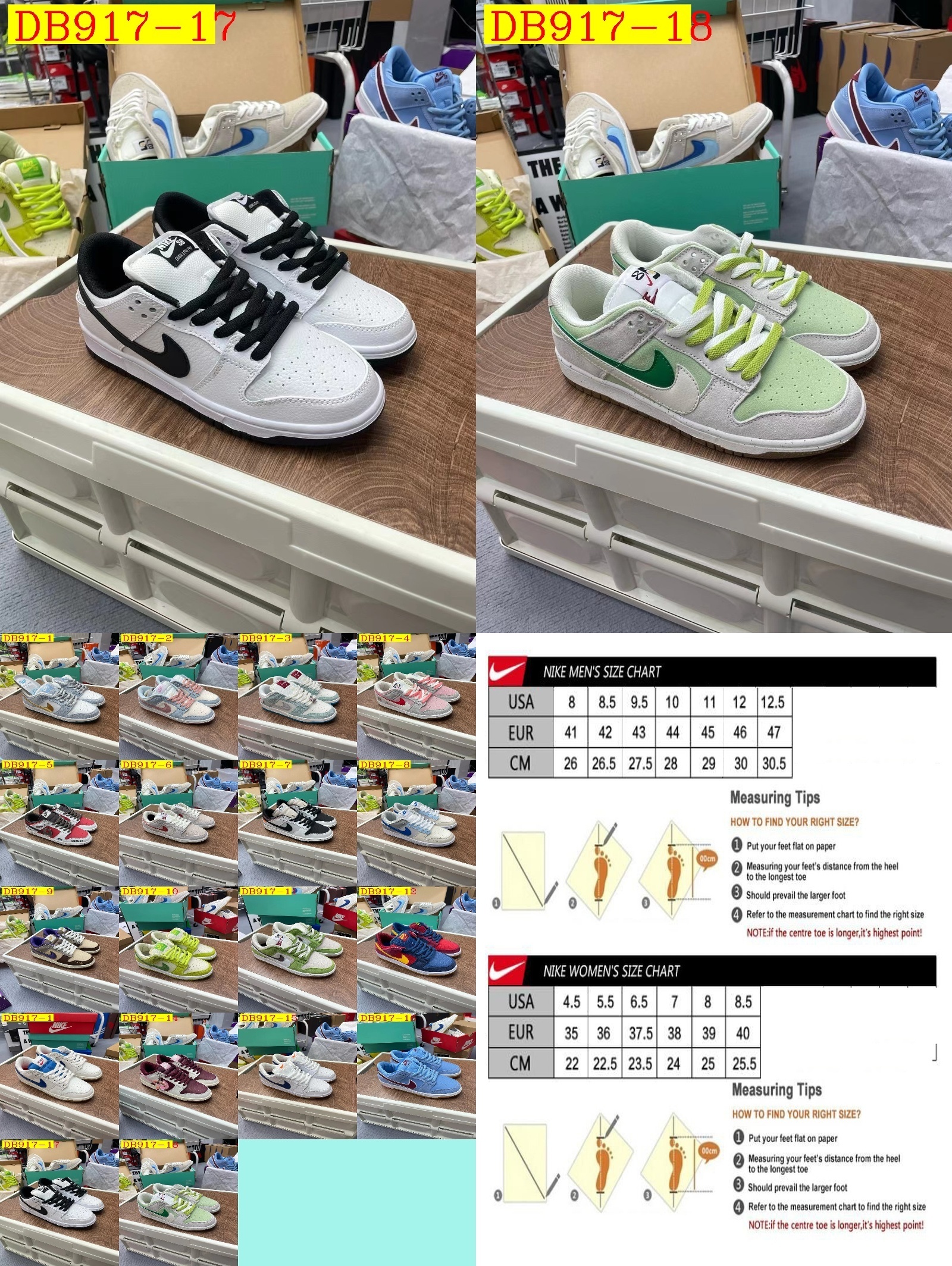 37$ new_dh Nike SB Dunk size 36-45 size 81542023452 DB917 gallery