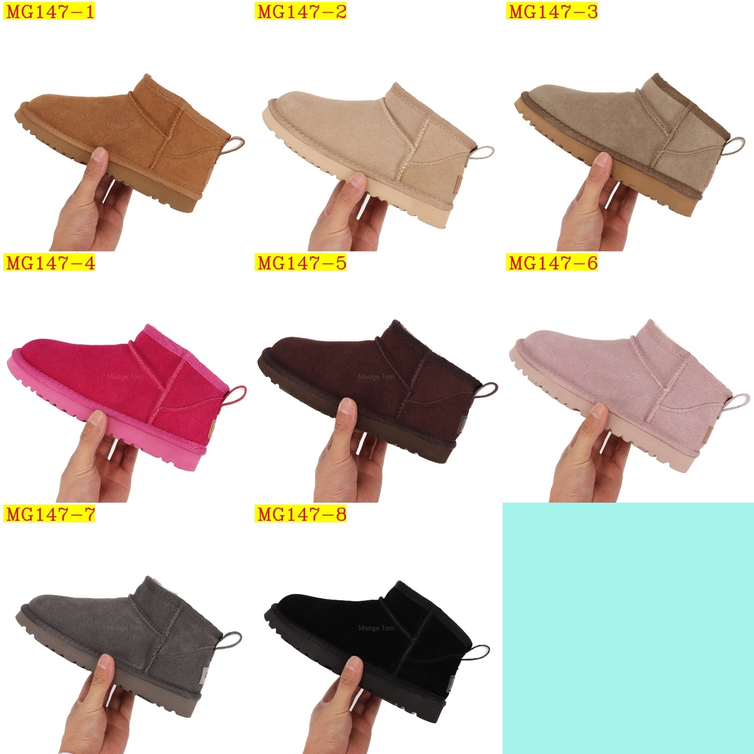 37$ new_dh UGG 54mini Artificial wool SIZE 34-43 51231023453 MG147 gallery