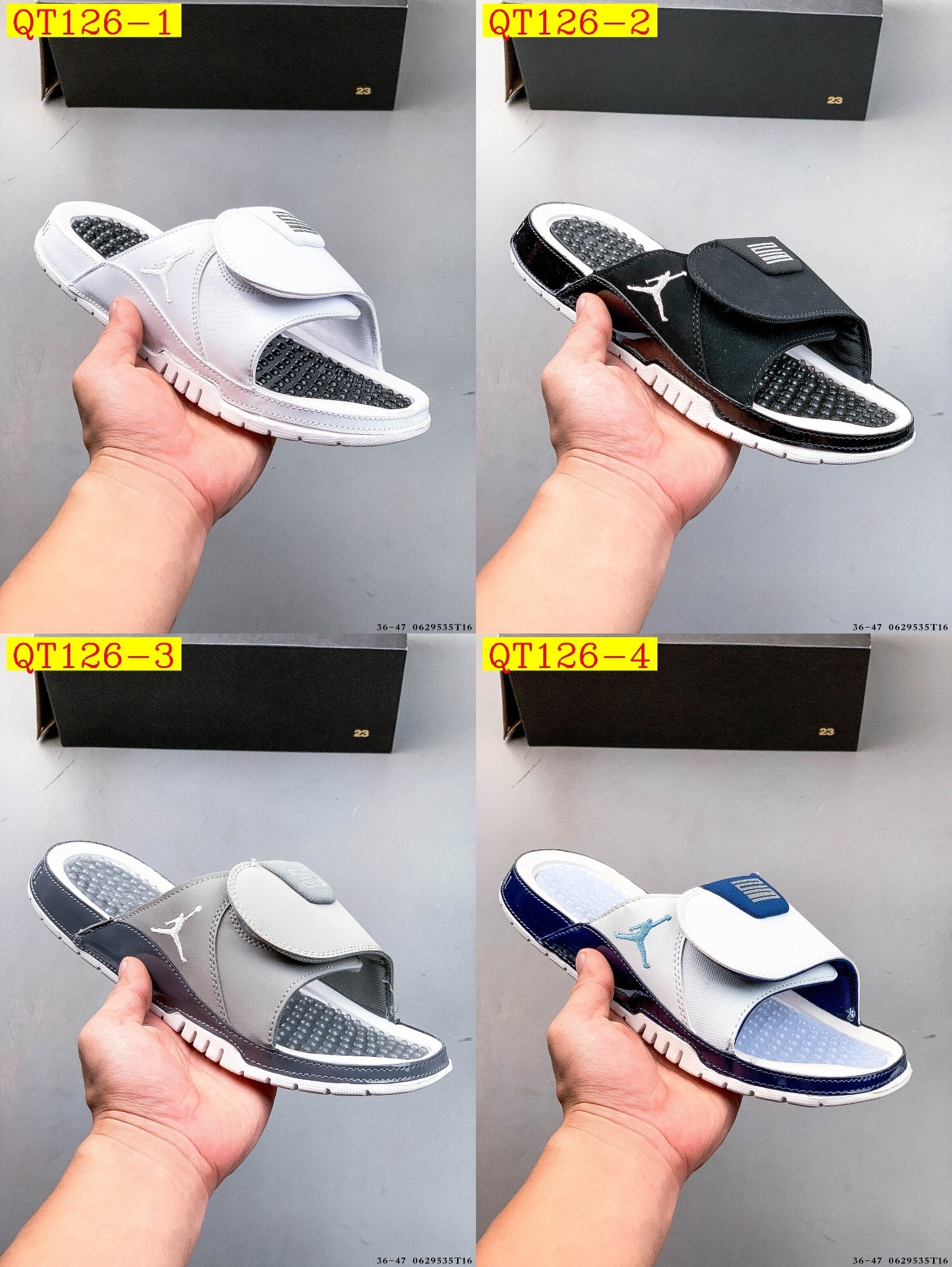 38$ AIR JORDAN HYDRO XI RETRO size 36-45 419620 QT126 gallery