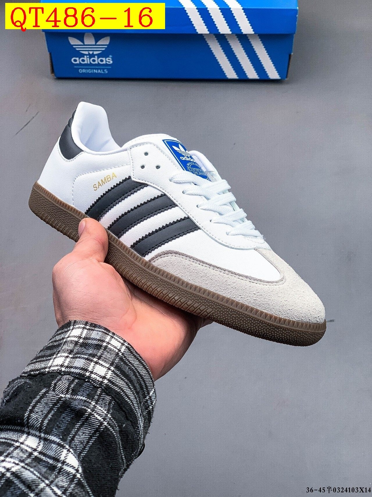 38$ Adidas Samba OG size 36-45 half 618490 QT486 gallery