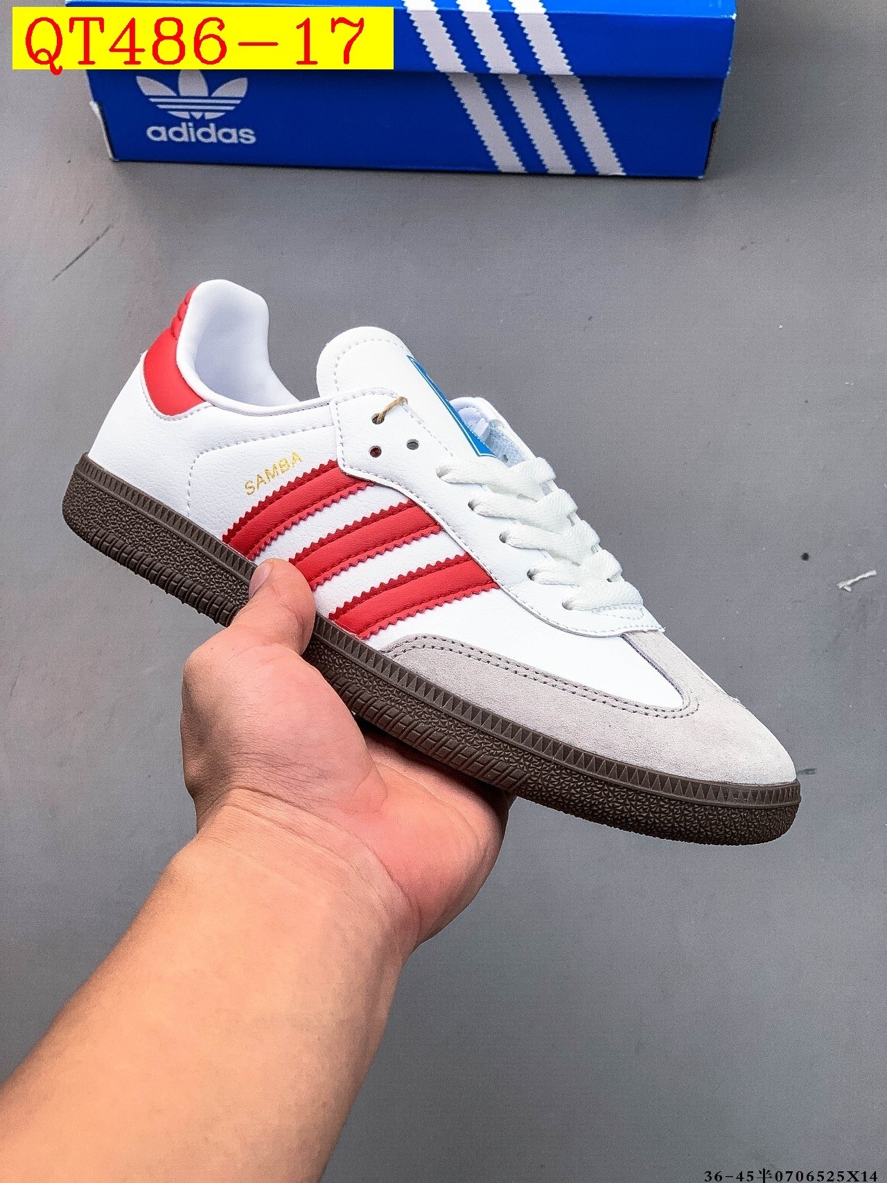 38$ Adidas Samba OG size 36-45 half 618490 QT486 gallery