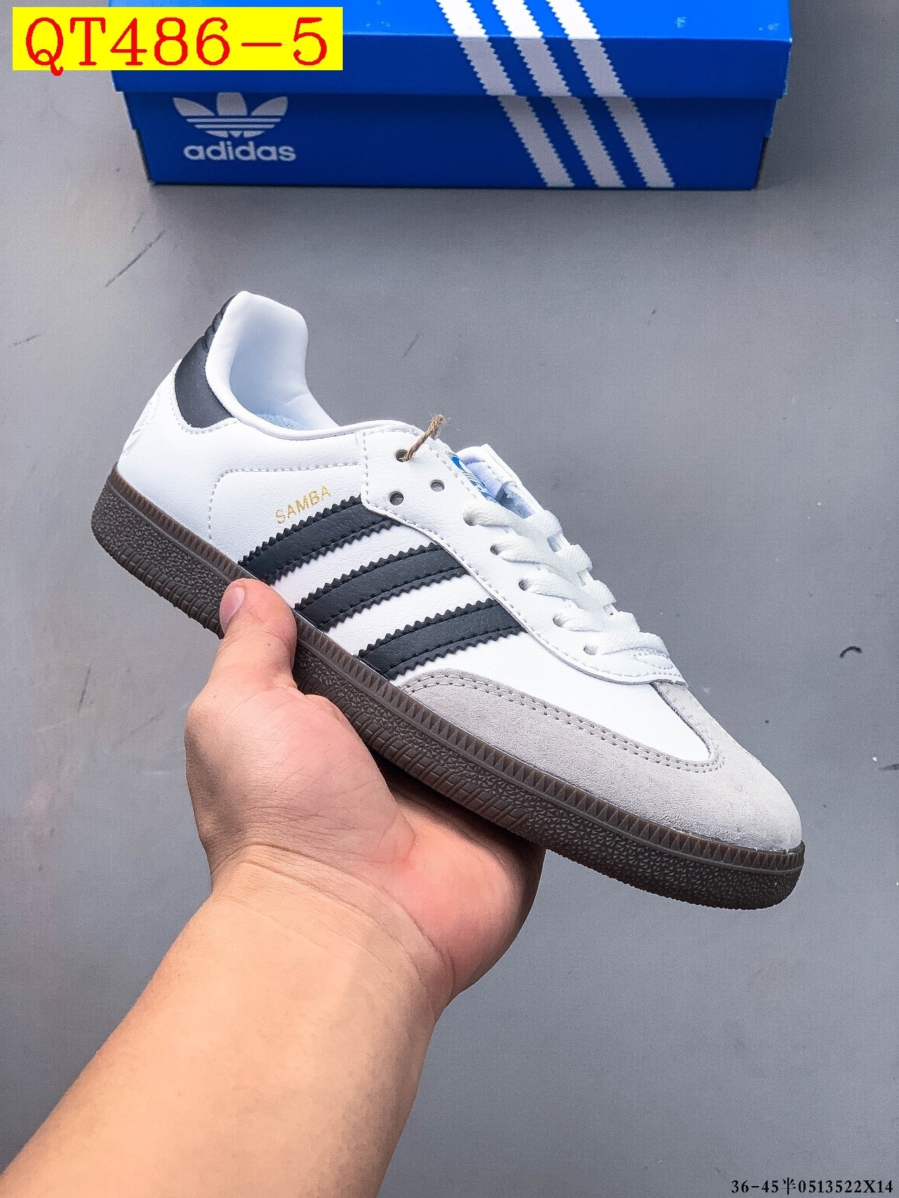 38$ Adidas Samba OG size 36-45 half 618490 QT486 gallery