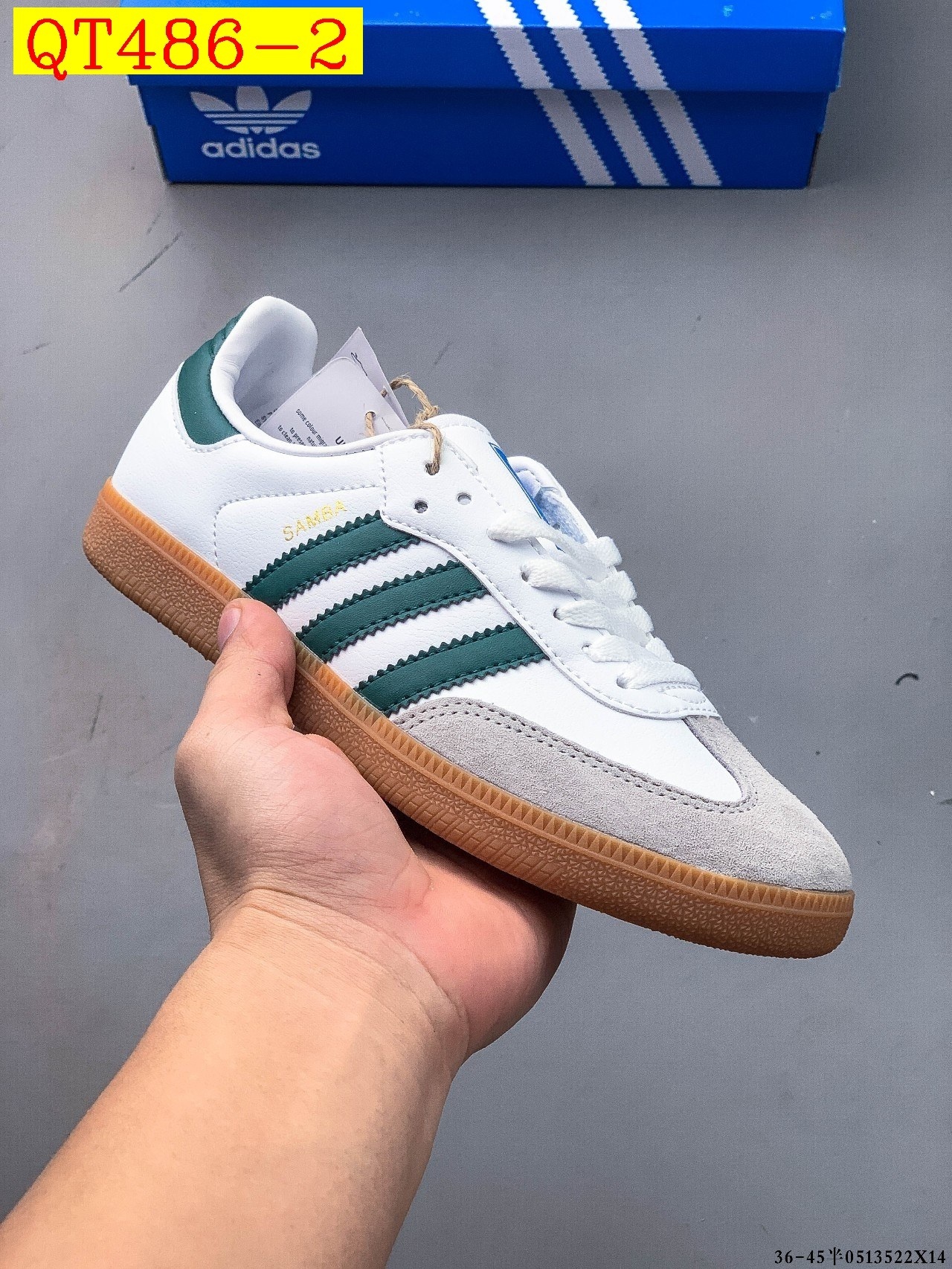 38$ Adidas Samba OG size 36-45 half 618490 QT486 gallery
