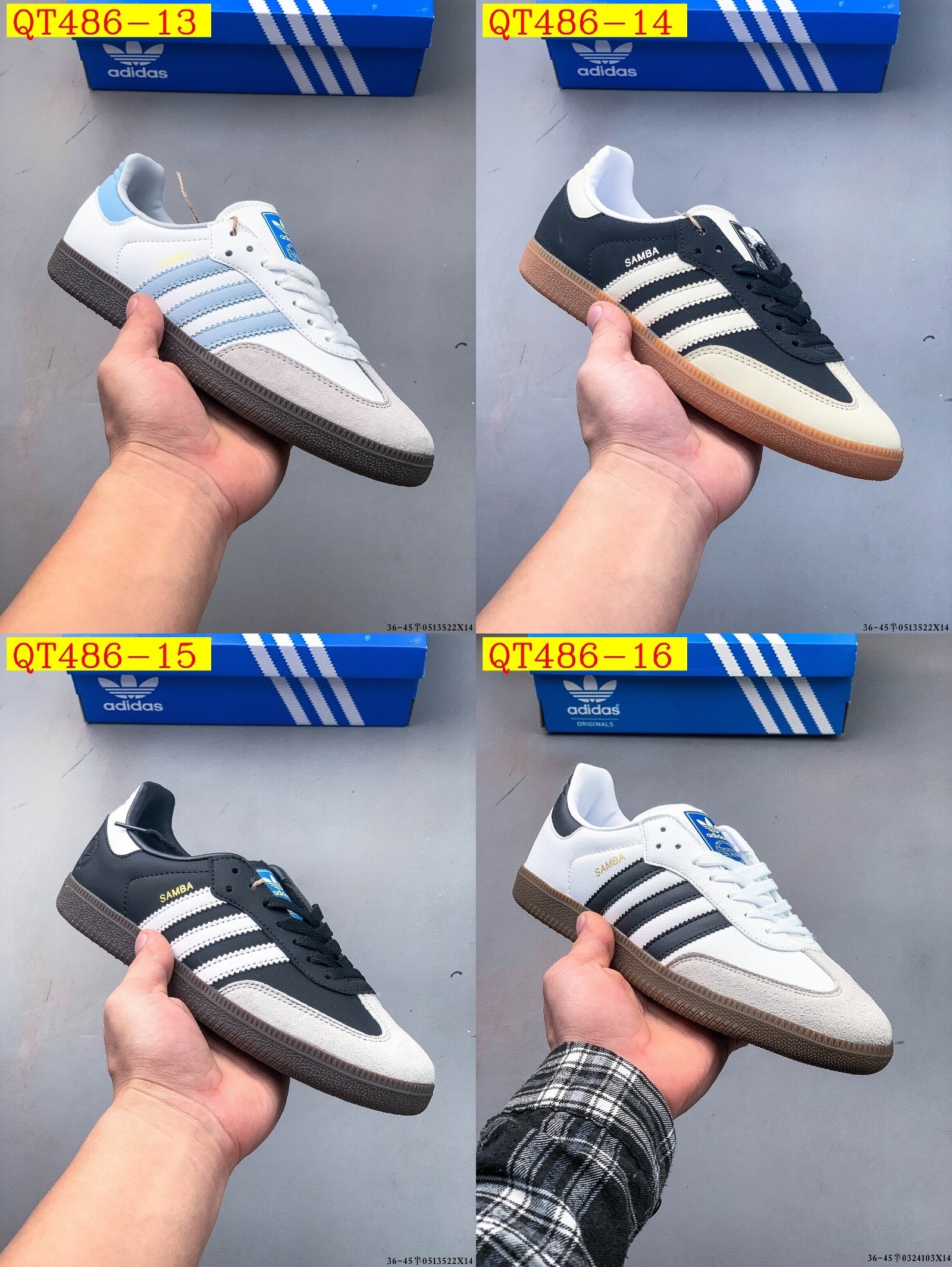 38$ Adidas Samba OG size 36-45 half 618490 QT486 gallery