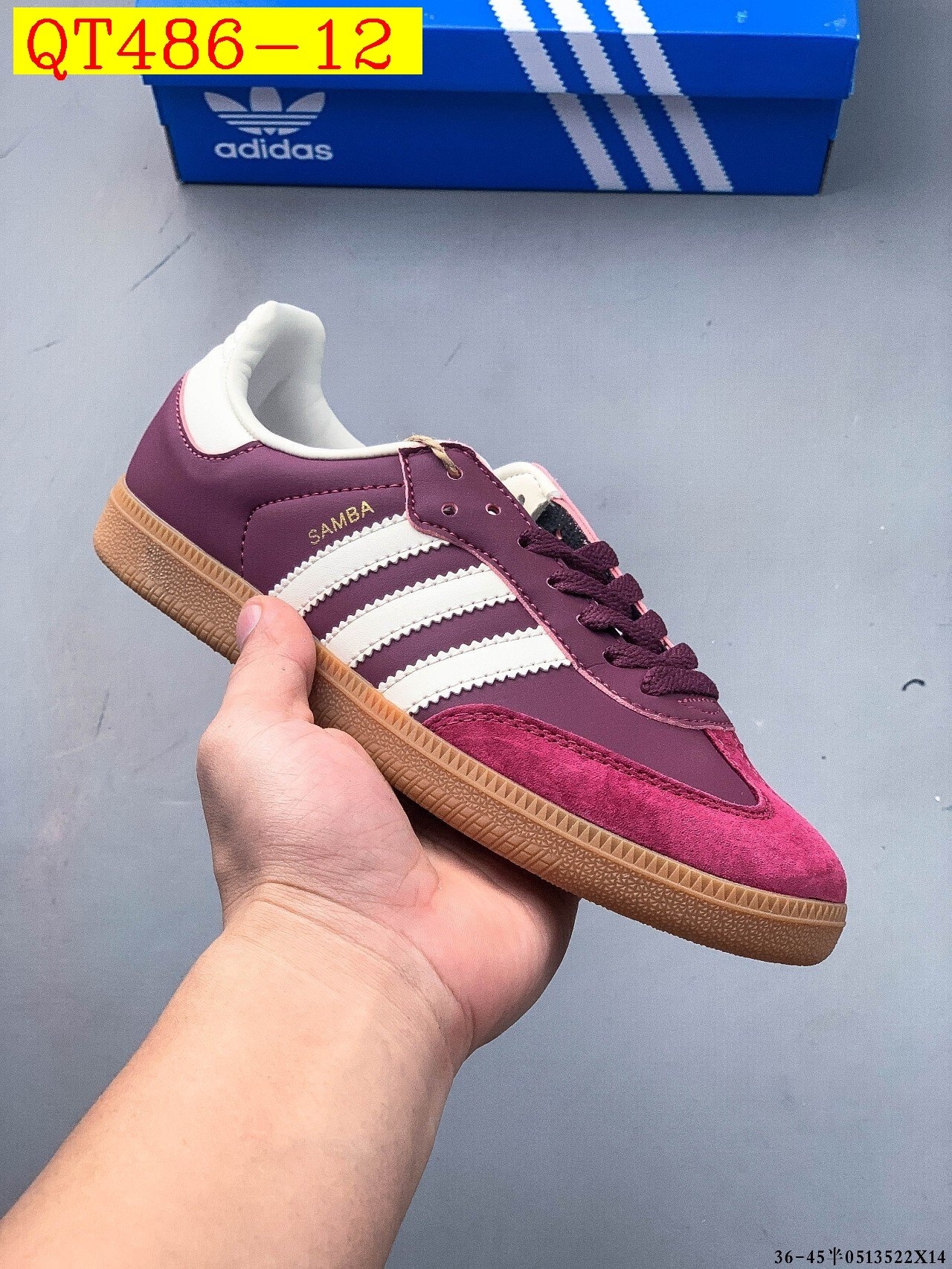38$ Adidas Samba OG size 36-45 half 618490 QT486 gallery