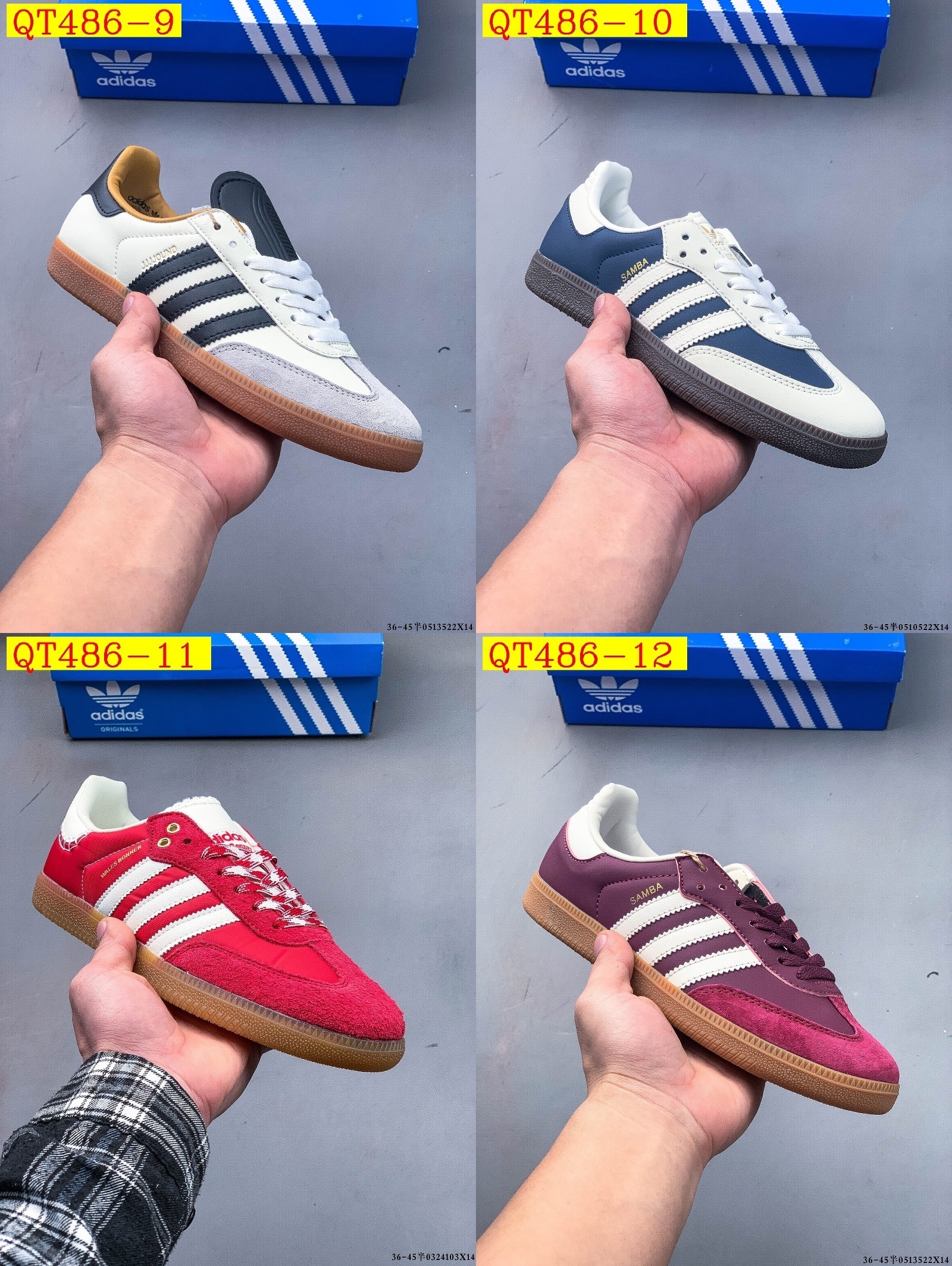 38$ Adidas Samba OG size 36-45 half 618490 QT486 gallery