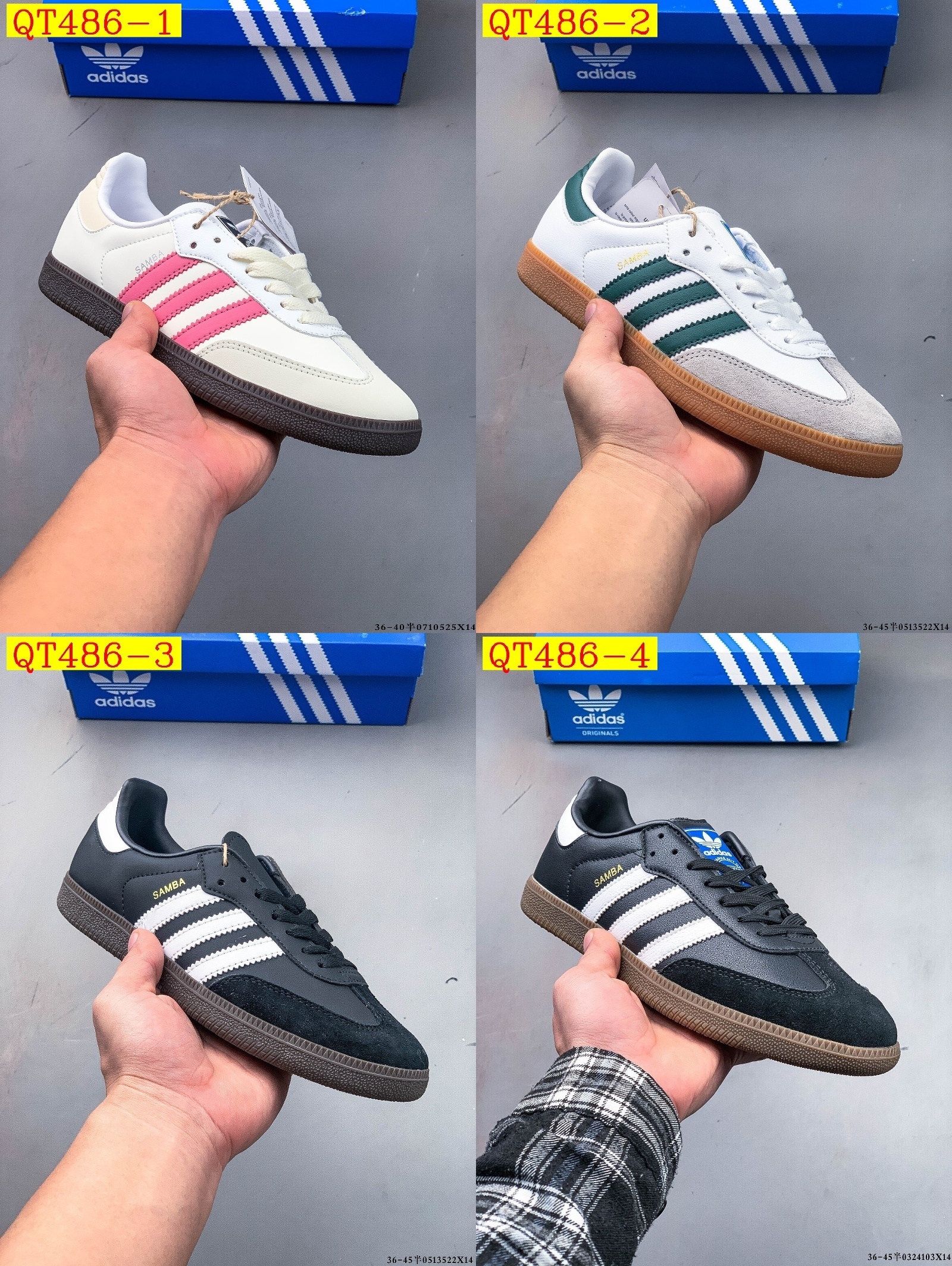 38$ Adidas Samba OG size 36-45 half 618490 QT486 gallery