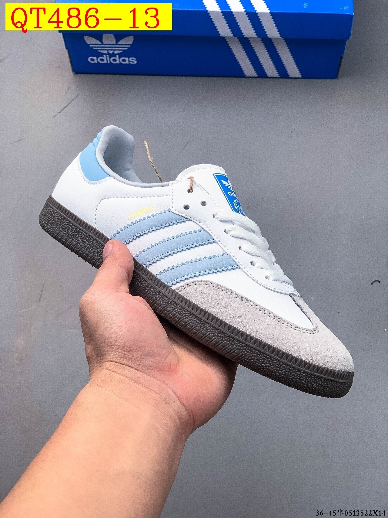 38$ Adidas Samba OG size 36-45 half 618490 QT486 gallery
