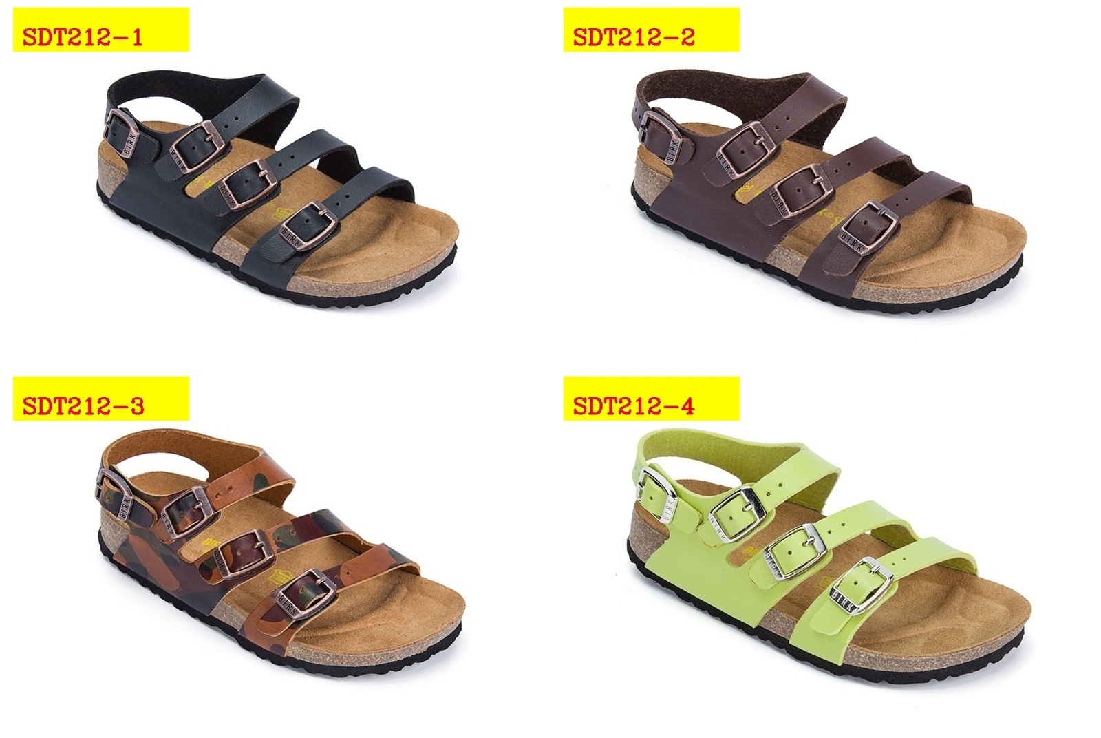 38$ Birkenstock Slippers for kids size 24-34 212900 SDT212 gallery