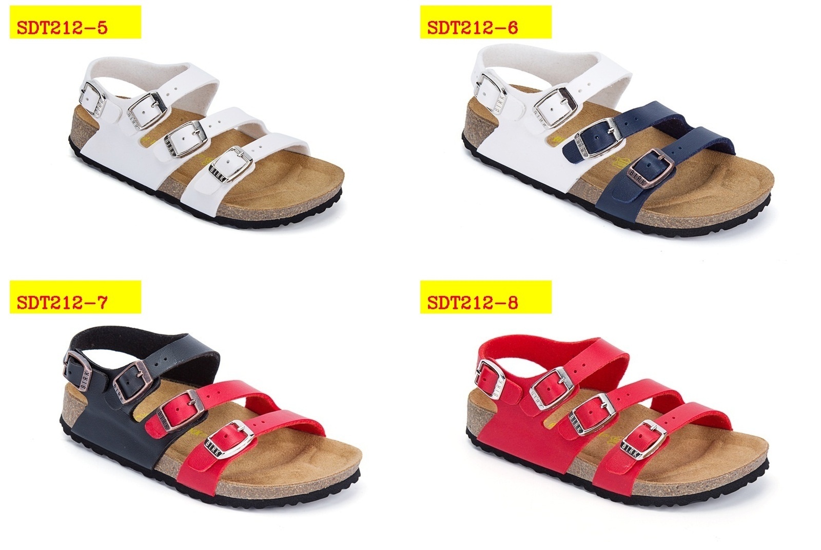 38$ Birkenstock Slippers for kids size 24-34 212900 SDT212 gallery