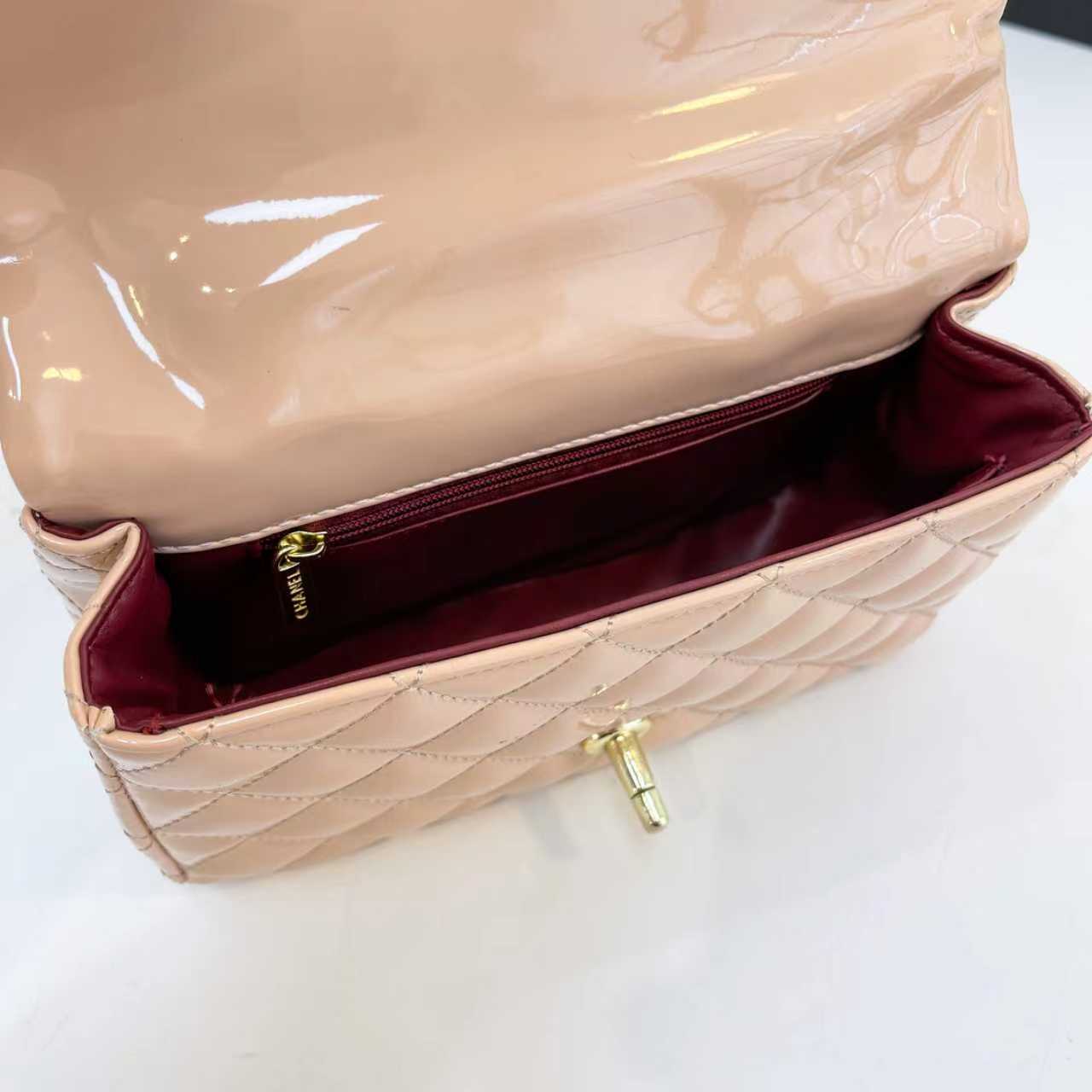 38$ Chanel Shoulder bag size 21x13x6cm 214462 BYA403 gallery