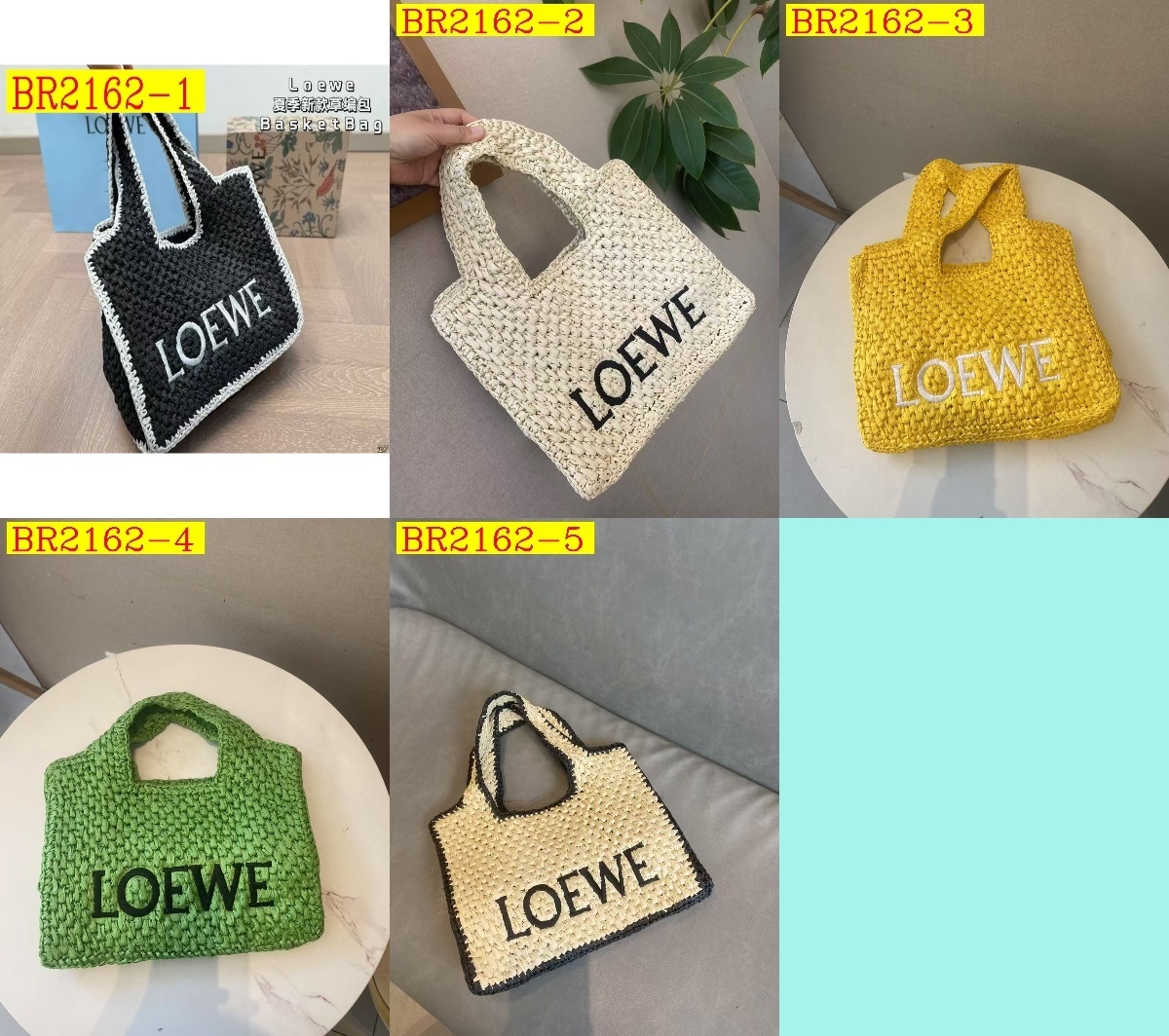 38$ LOEWE 027 Tote bag size 24X19 CM 210860 BR2162 gallery