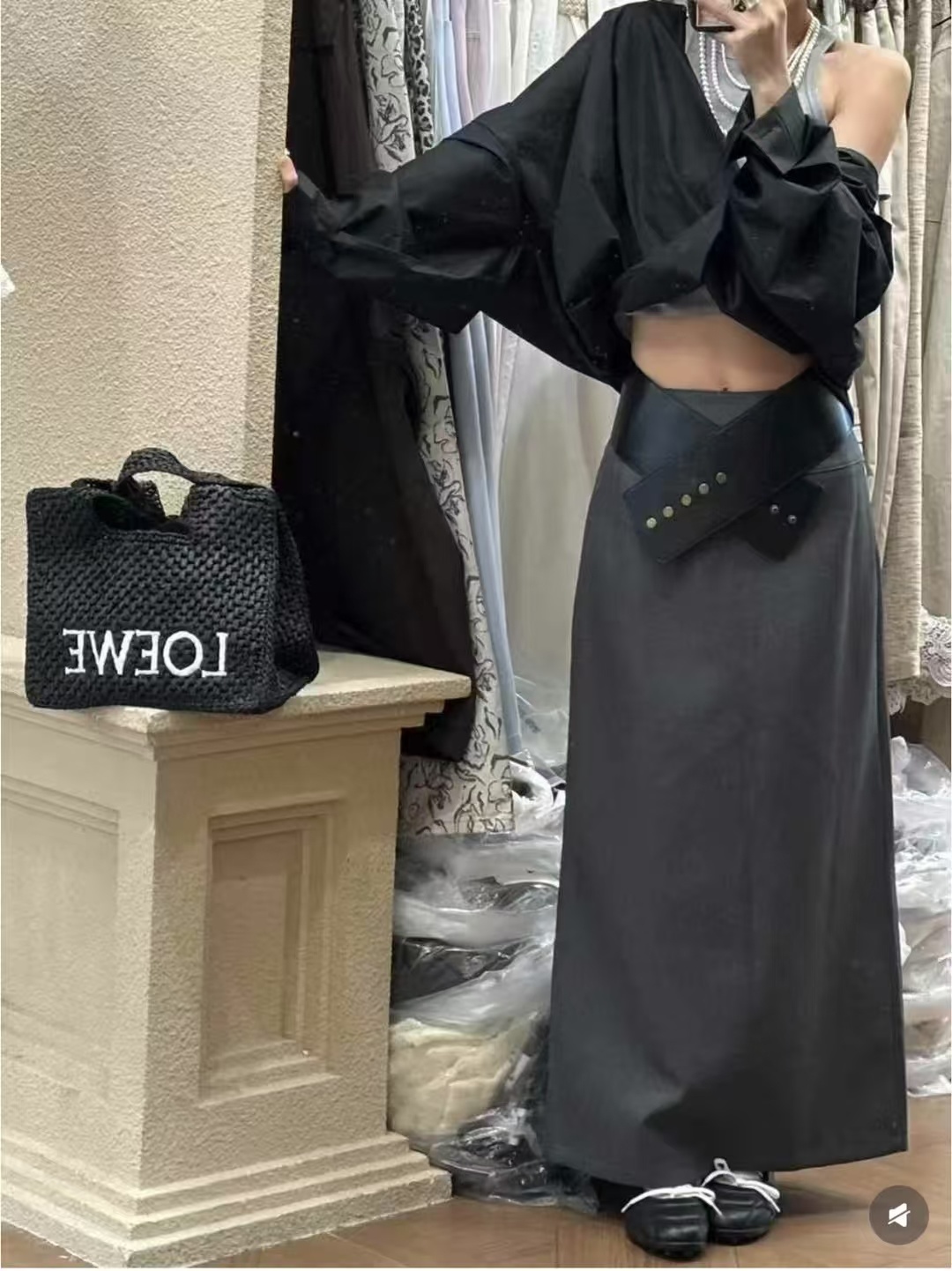 38$ LOEWE 027 Tote bag size 24X19 CM 210860 BR2162 gallery