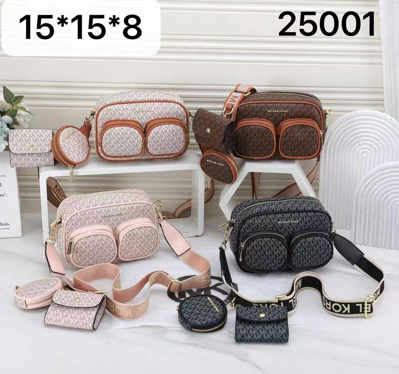 38$ MK 25001 Shoulder bag size 15X15X8 cm 713710 BR2164 gallery