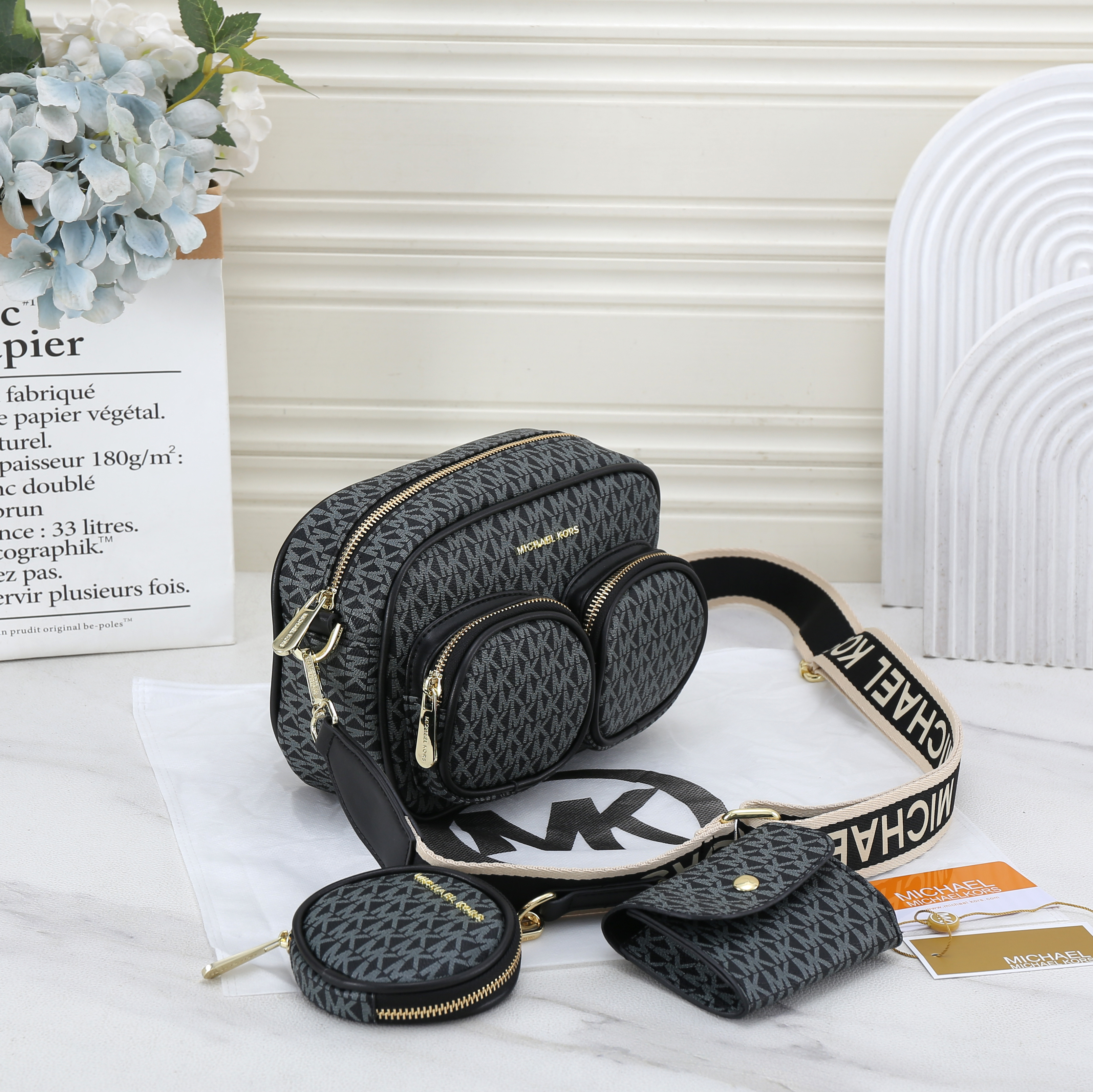 38$ MK 25001 Shoulder bag size 15X15X8 cm 713710 BR2164 gallery