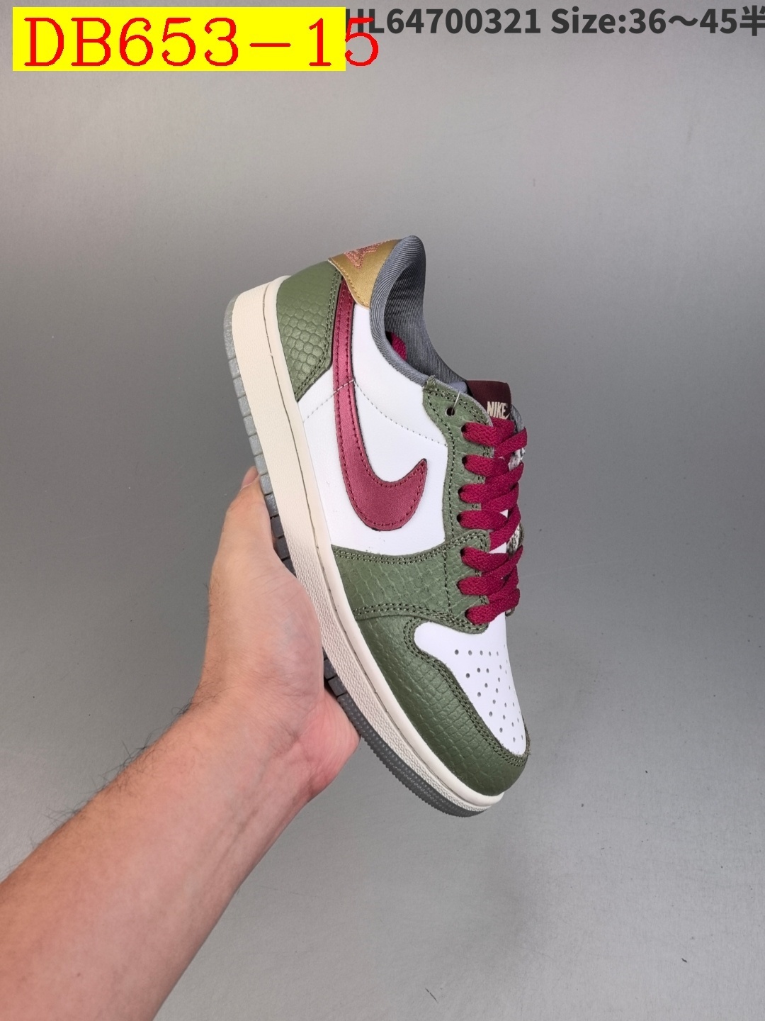 38$ dh Air Jordan 1 Low Half size 36-45 61542023686 DB653 gallery