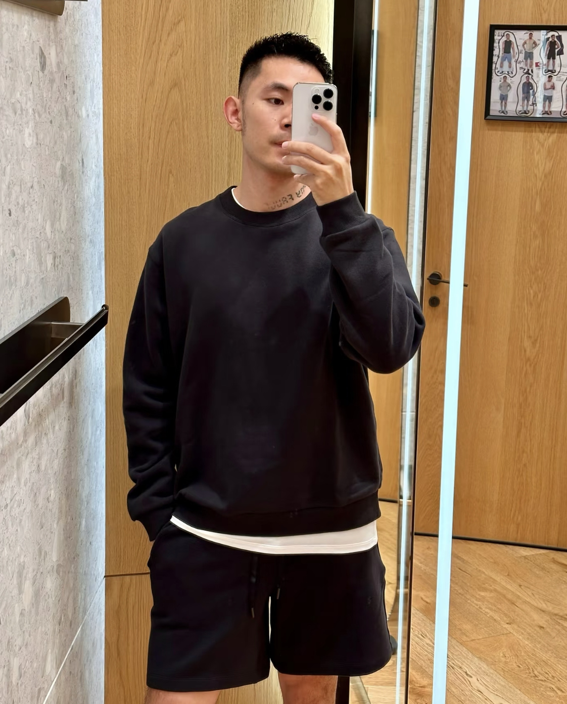 38$ dh JordanBrooklyn Fleece Sweatshirt size M-2XL 91645023688 DA294 gallery