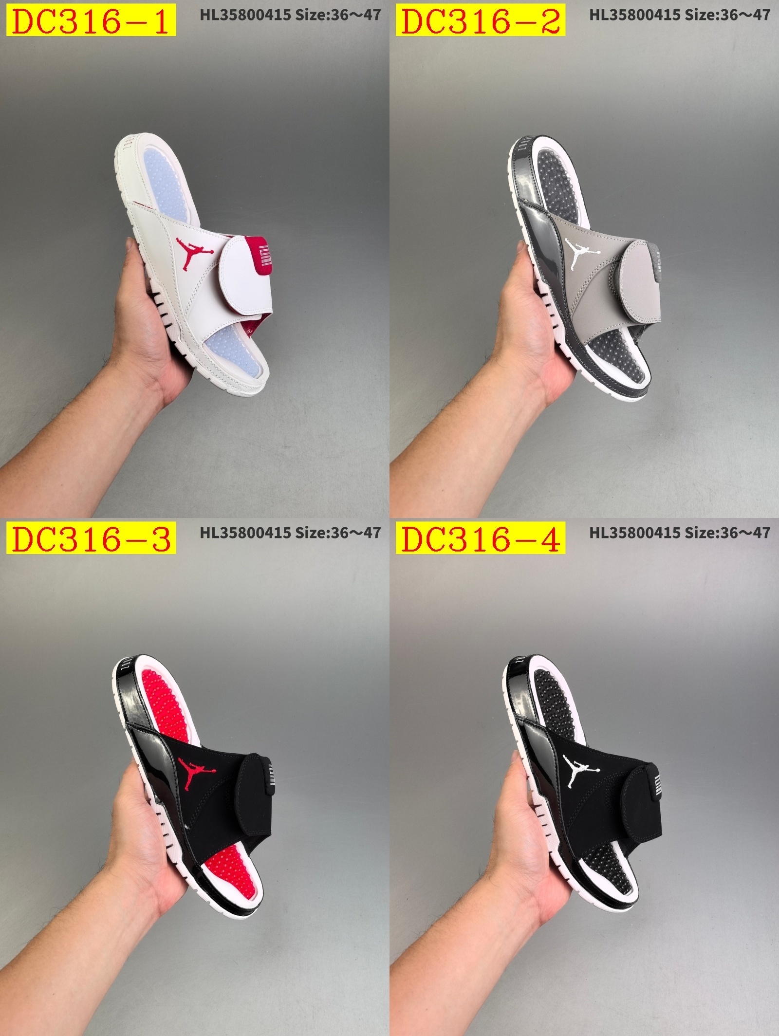 38$ dh NIKE JORDANHydro Xi Retro size 36-46 31564023688 DC316 gallery