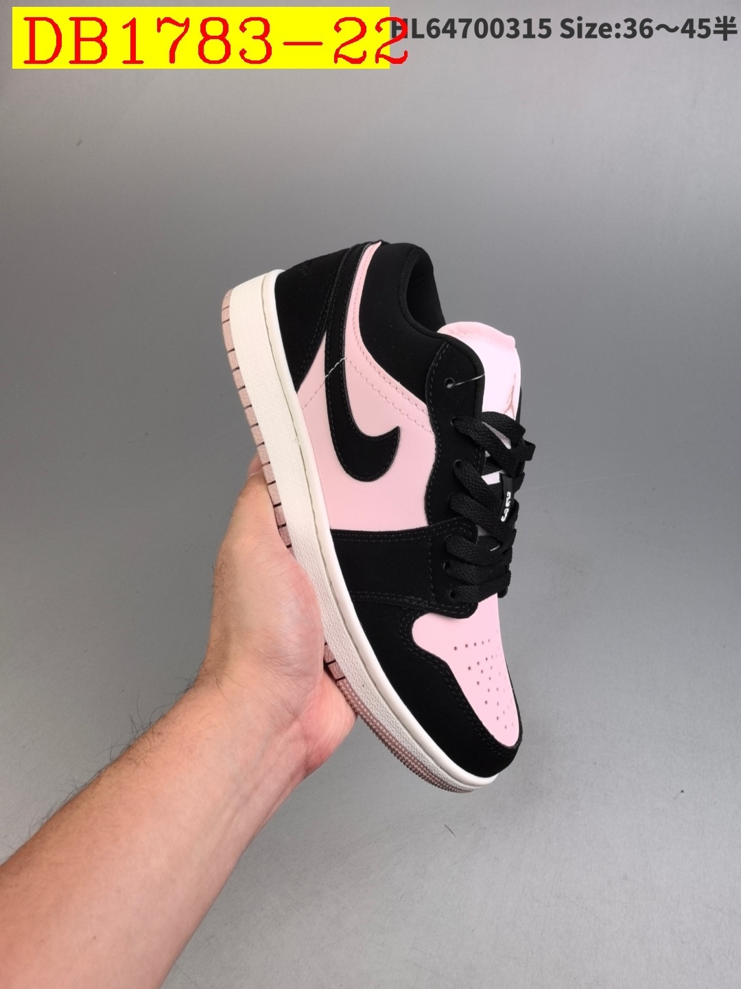 38$ dh Nike Air Jordan 1 Low Half size 36-45 51241023686 DB1783 gallery