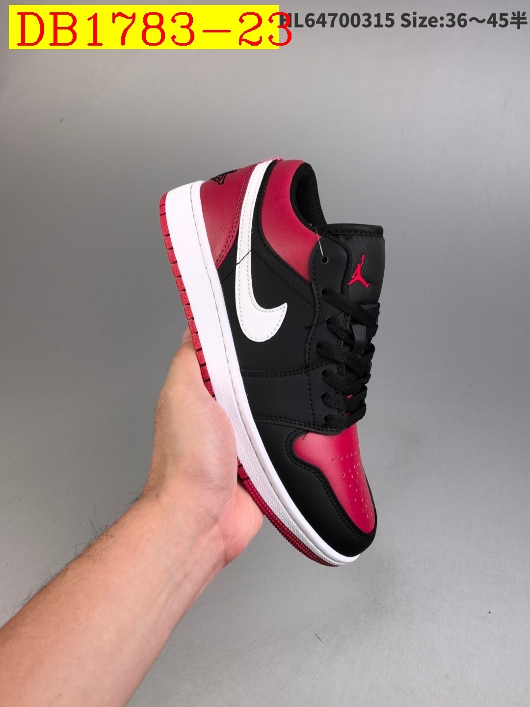 38$ dh Nike Air Jordan 1 Low Half size 36-45 51241023686 DB1783 gallery