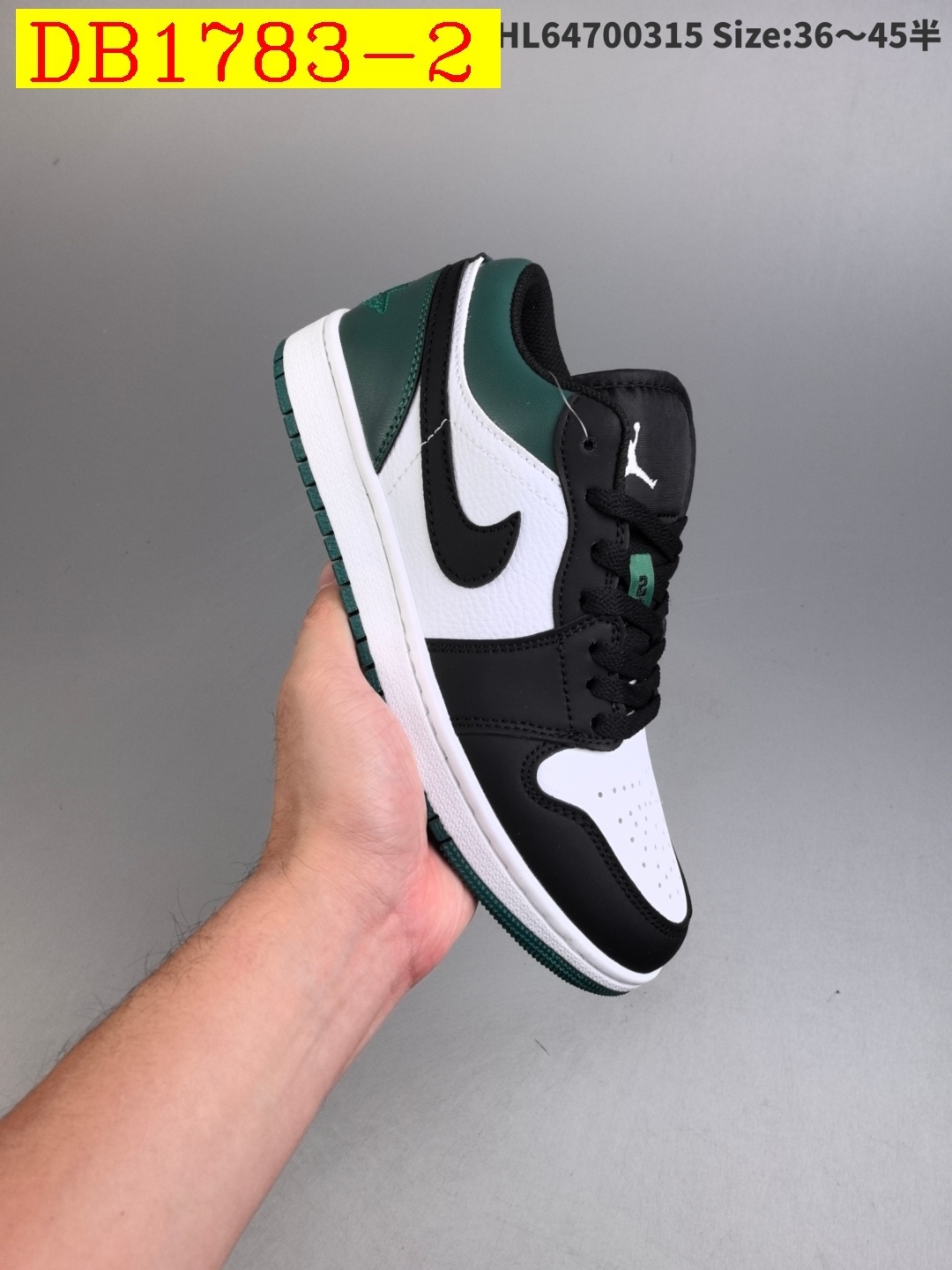 38$ dh Nike Air Jordan 1 Low Half size 36-45 51241023686 DB1783 gallery