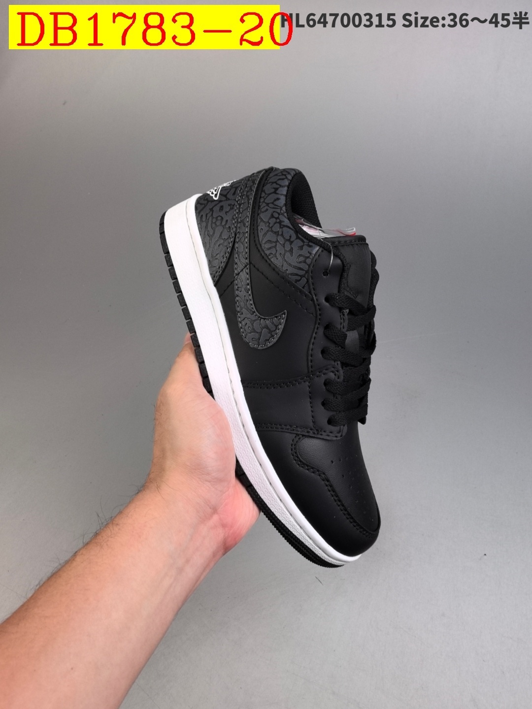 38$ dh Nike Air Jordan 1 Low Half size 36-45 51241023686 DB1783 gallery