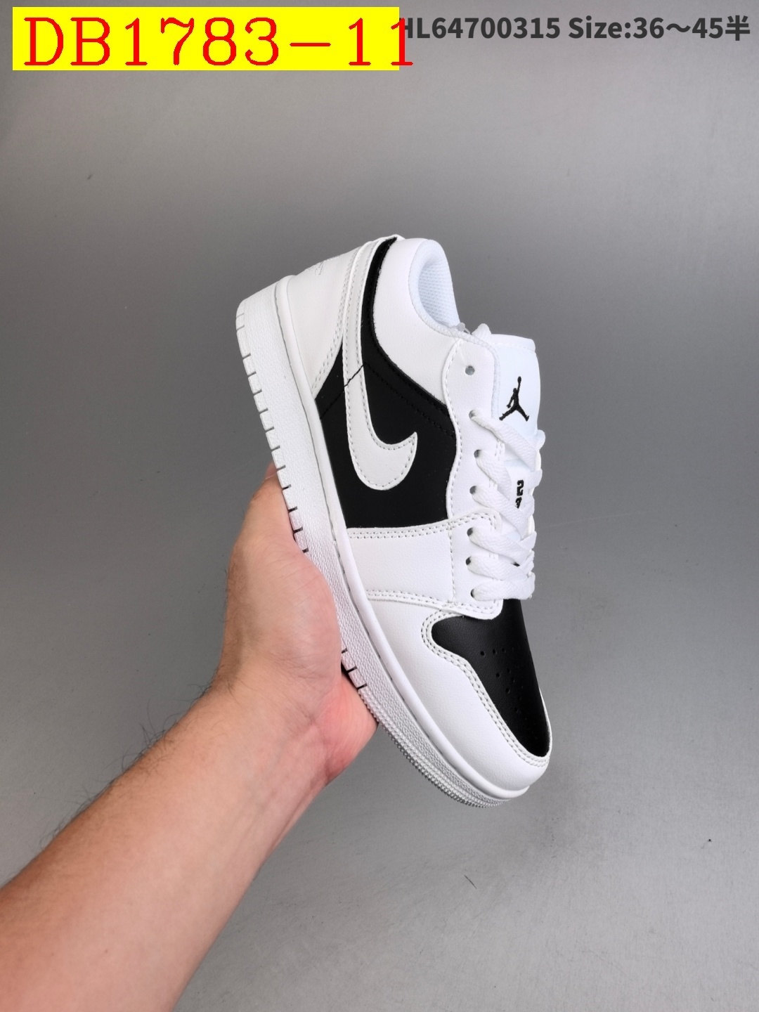 38$ dh Nike Air Jordan 1 Low Half size 36-45 51241023686 DB1783 gallery