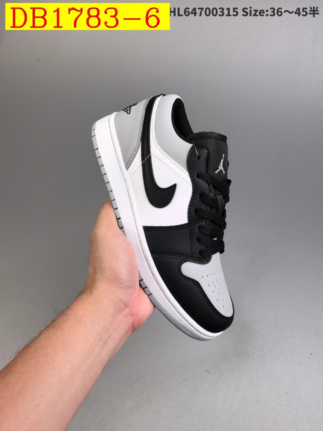 38$ dh Nike Air Jordan 1 Low Half size 36-45 51241023686 DB1783 gallery